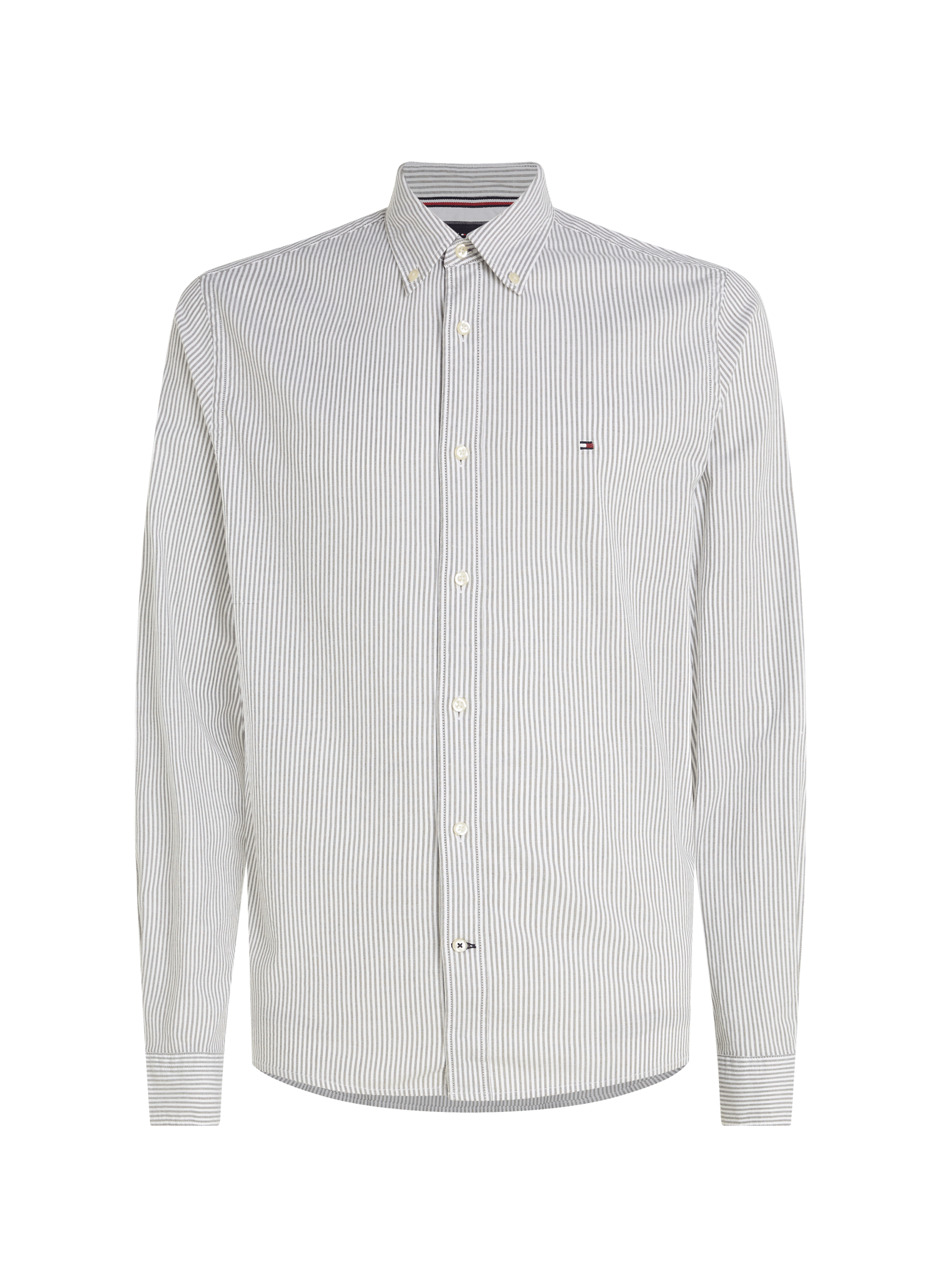 Chemise rayée en coton organique