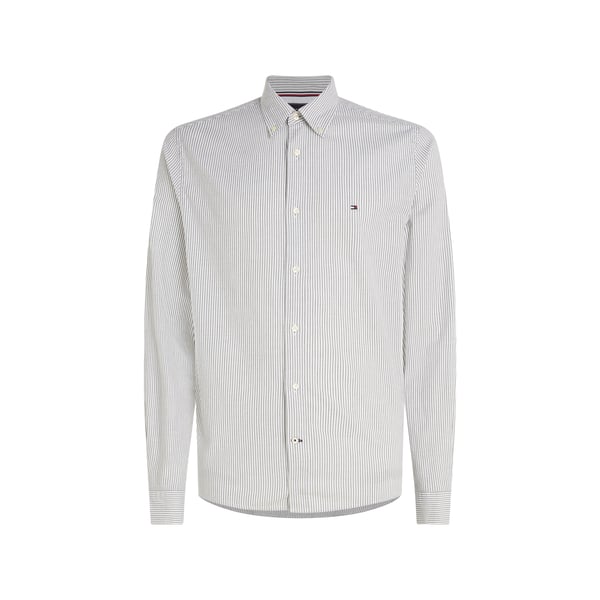 Chemise rayée en coton organique