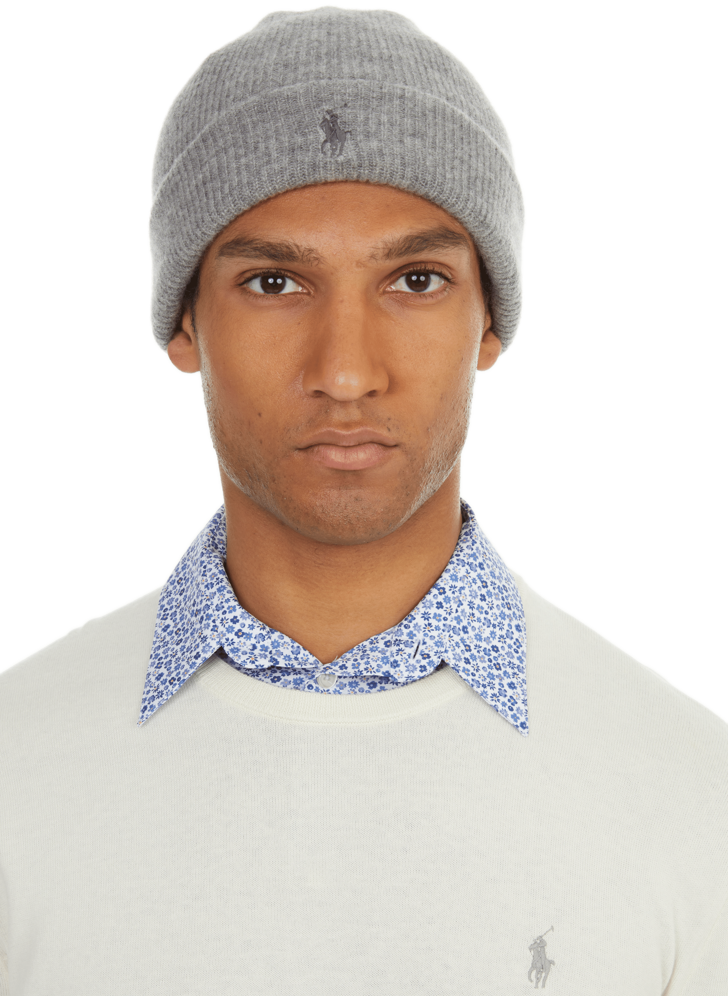 Cotton beanie  POLO RALPH LAUREN Grey