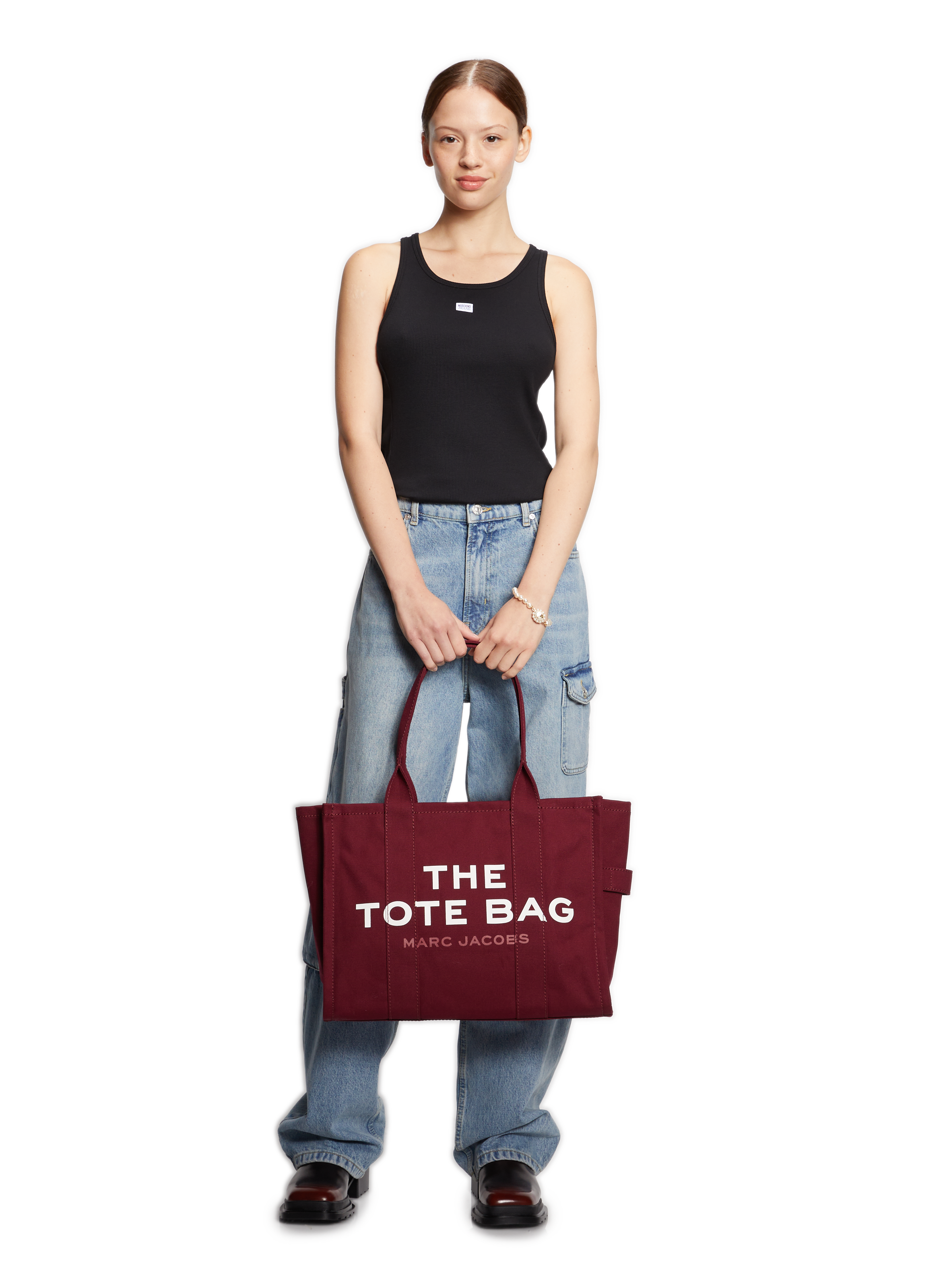 Sac cabas The Canvas Large Tote Bag MARC JACOBS Rouge