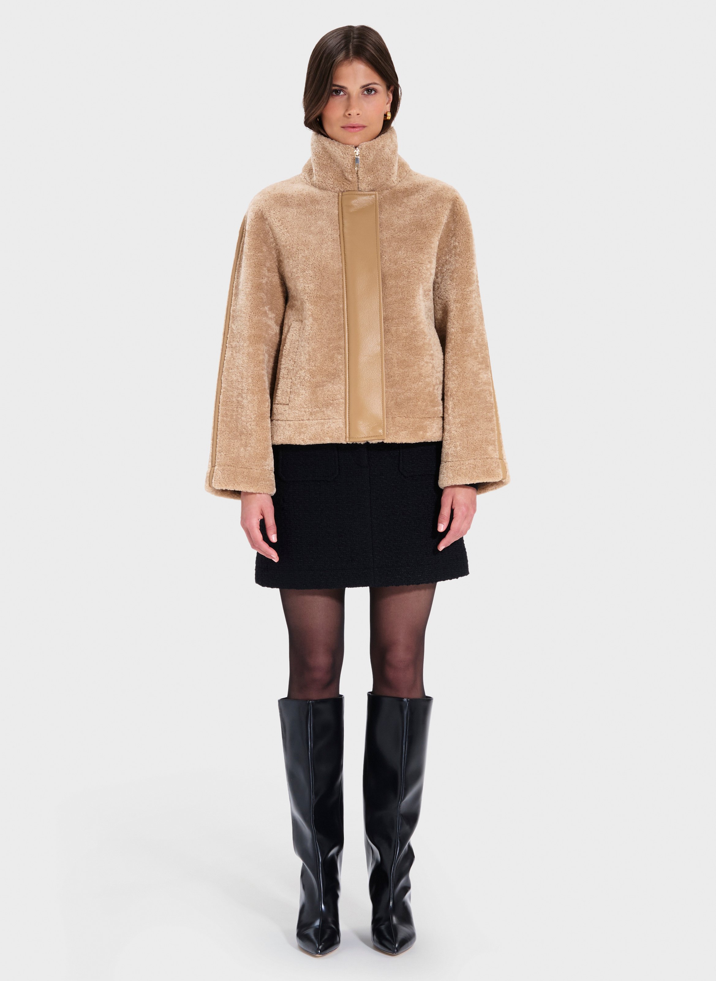 Manteau  miamia Marron