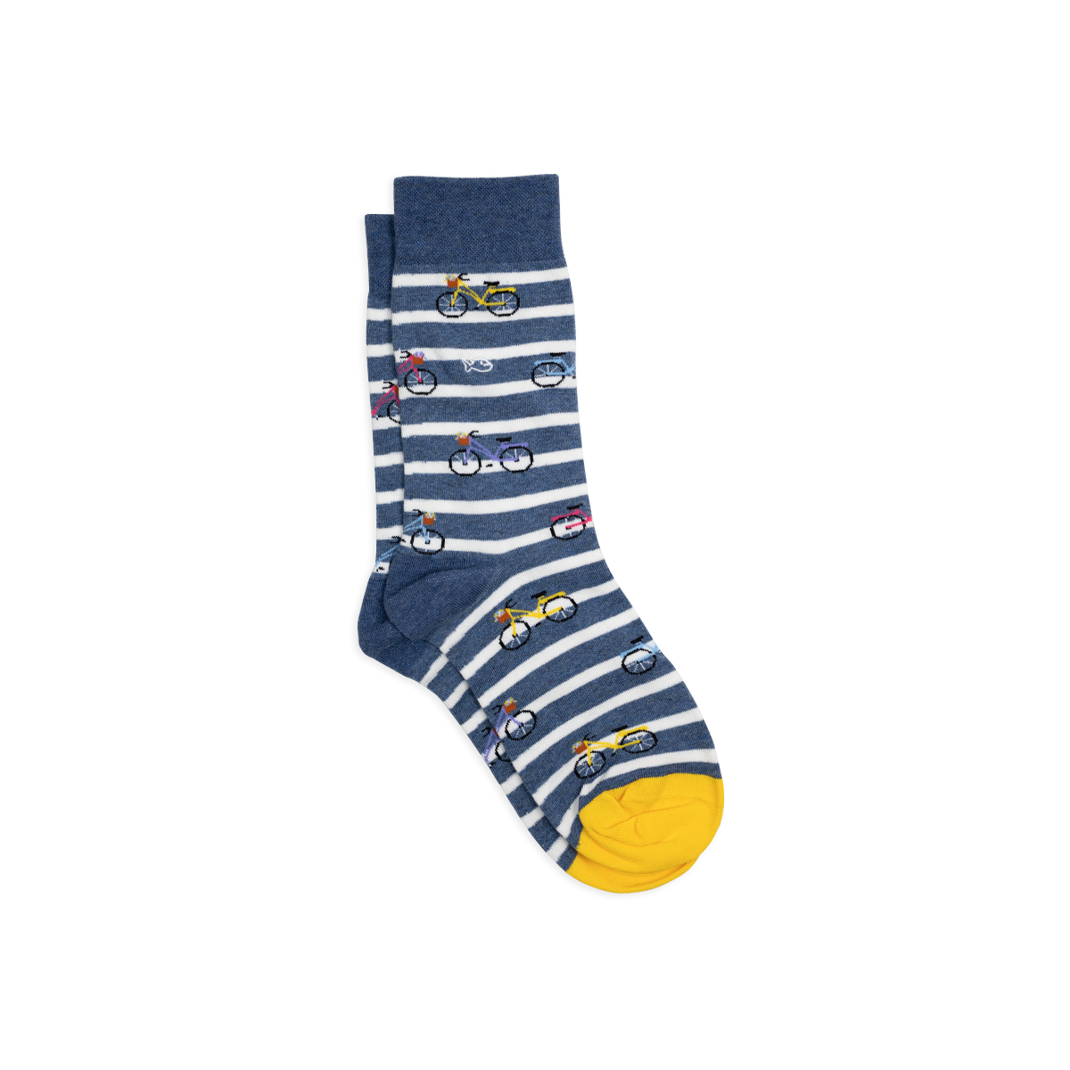 Chaussettes en coton peigné à motifs BILLYBELT Bleu