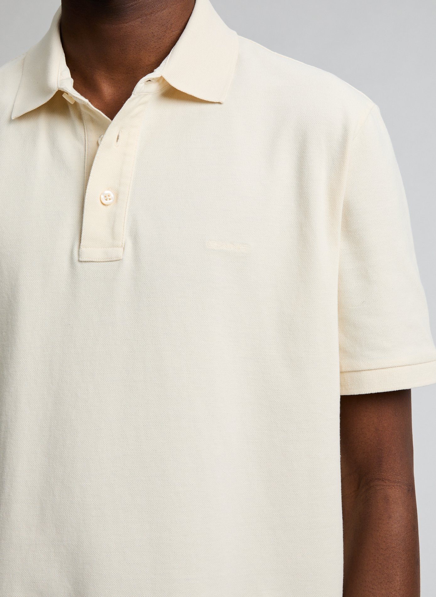 Polo en coton GANT Blanc