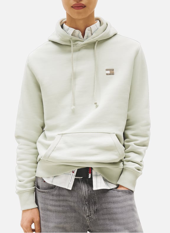 Cotton hoodie Green by TOMMY HILFIGER TOMMY HILFIGER Cotton hoodie Green