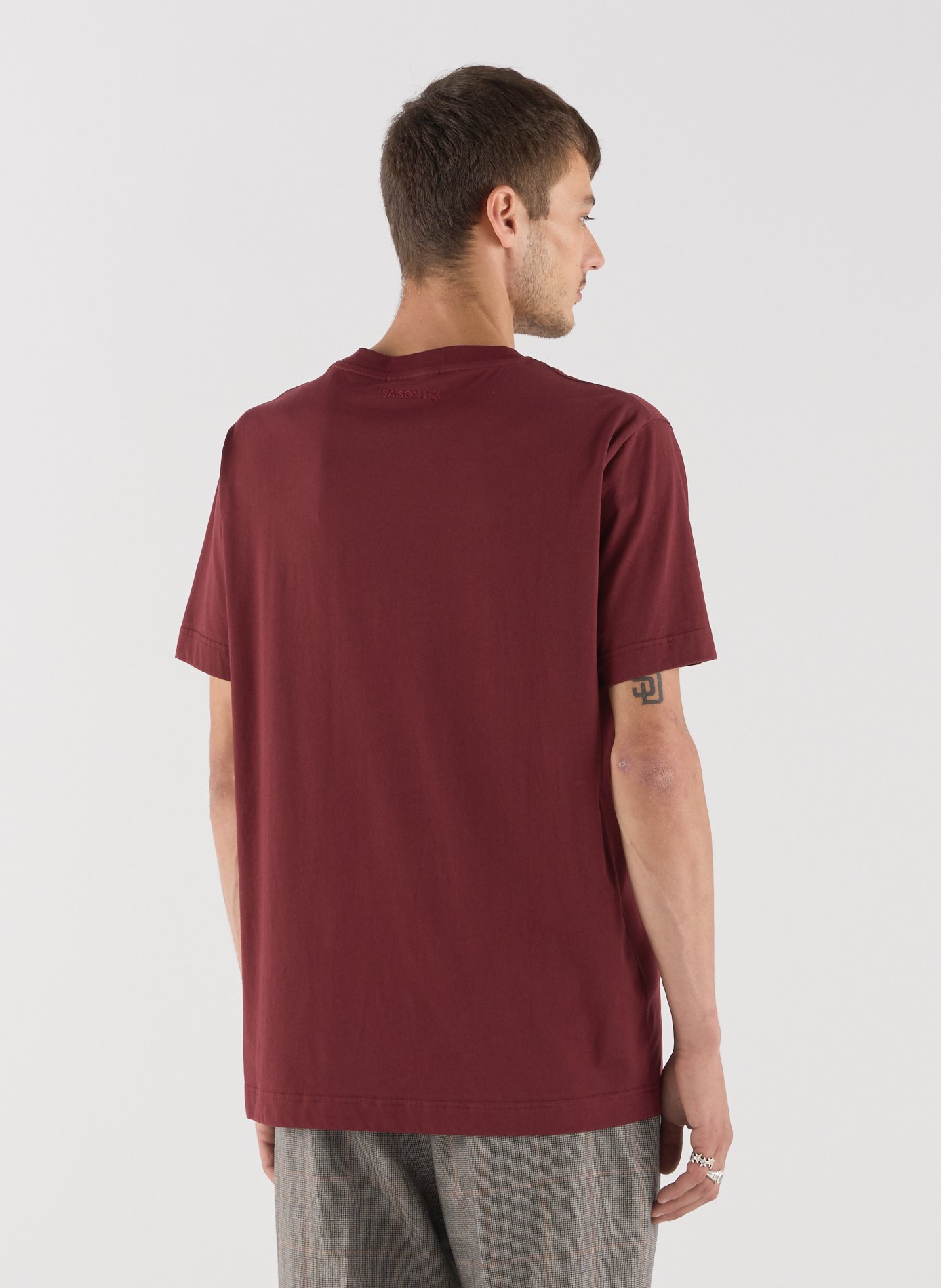 Round-neck T-shirt SAISON 1865 Red