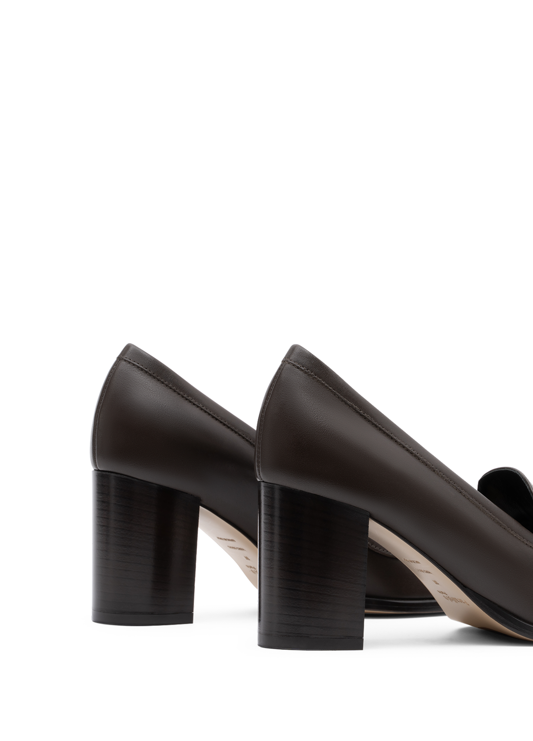 Mocassins vittore en veau lisse PARALLELE Marron