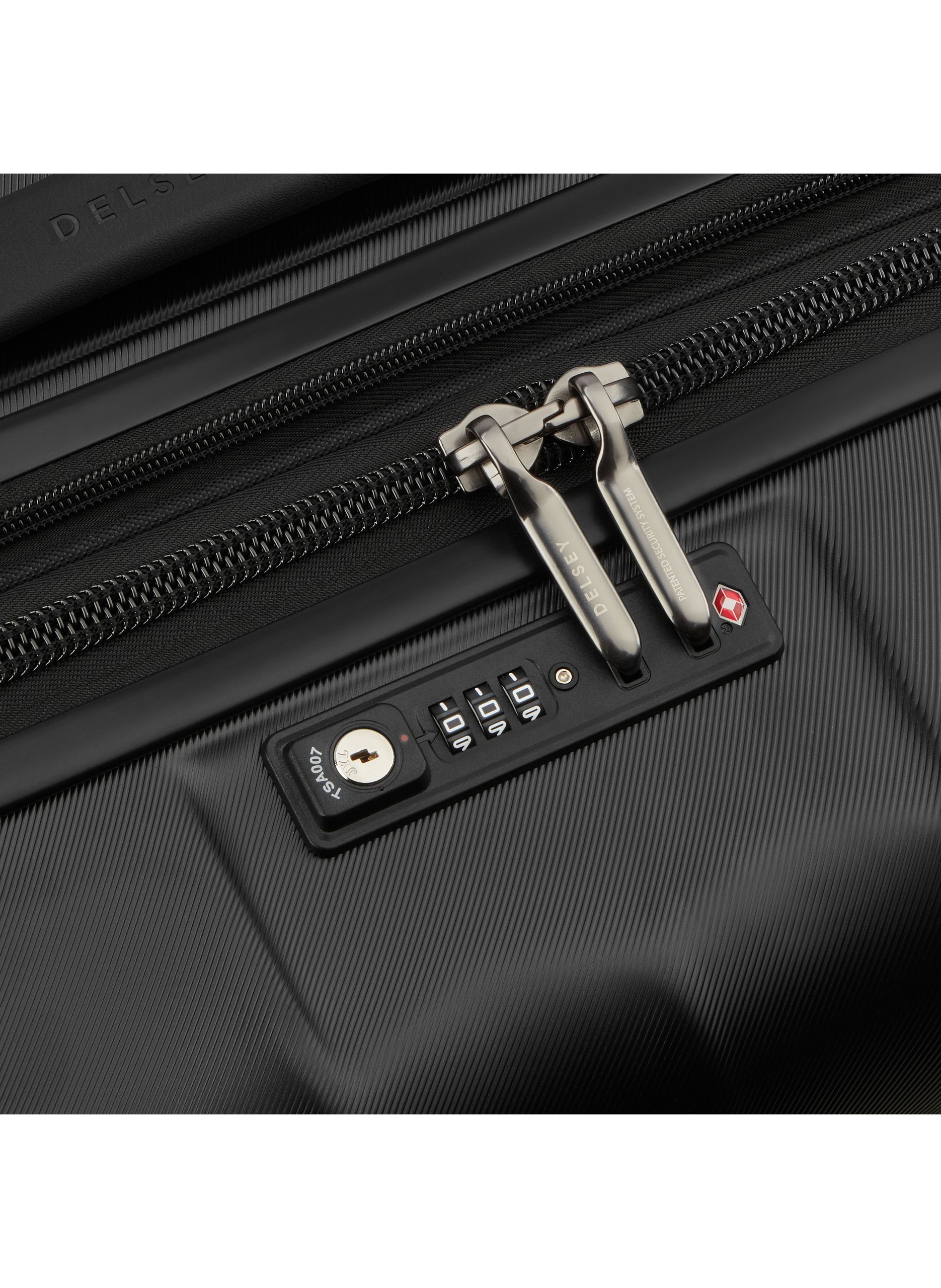 Valise soute rigide taille xl - carrousel 2 DELSEY PARIS Noir