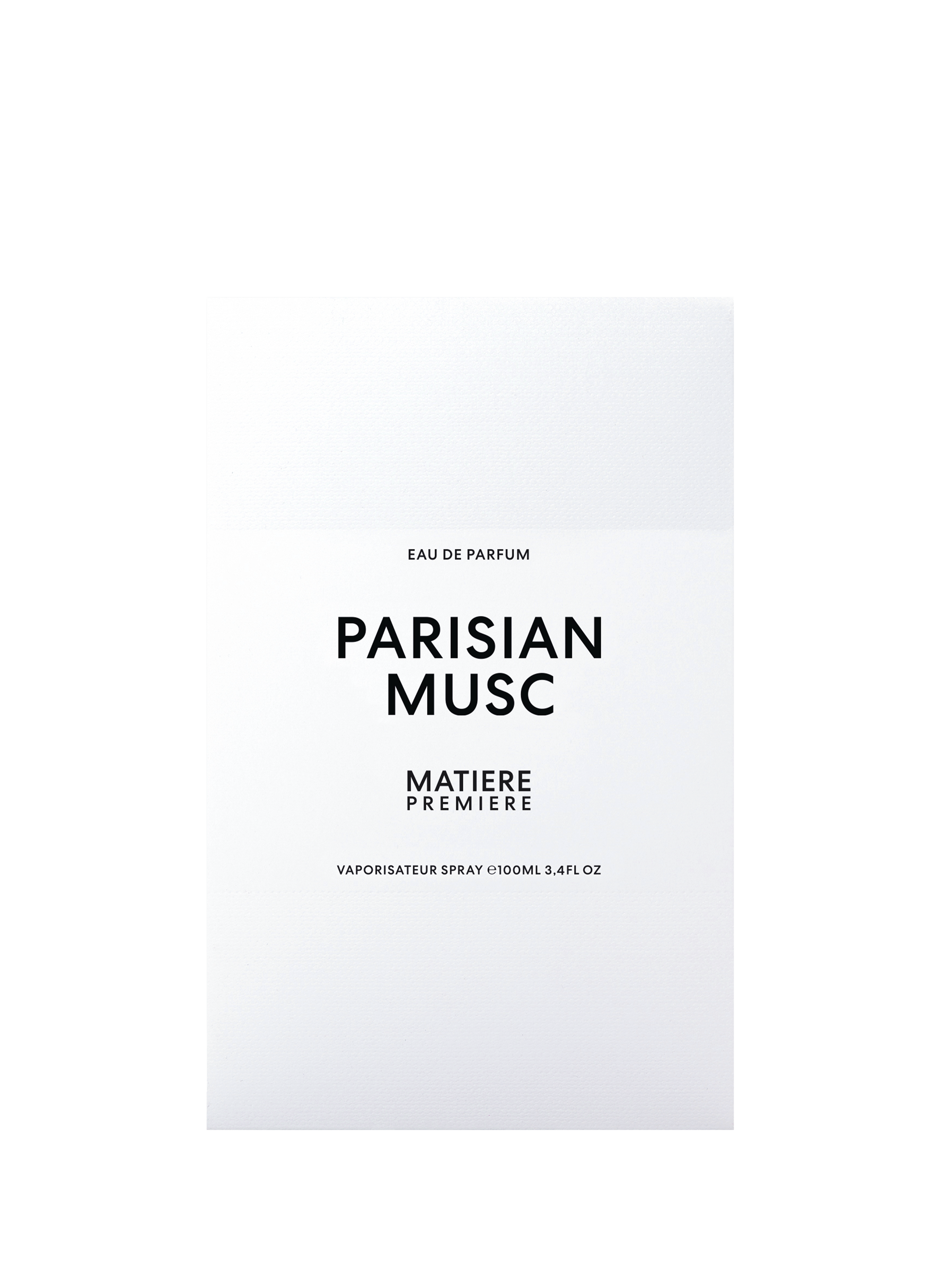 Parisian Musc Eau de Parfum MATIERE PREMIERE No color