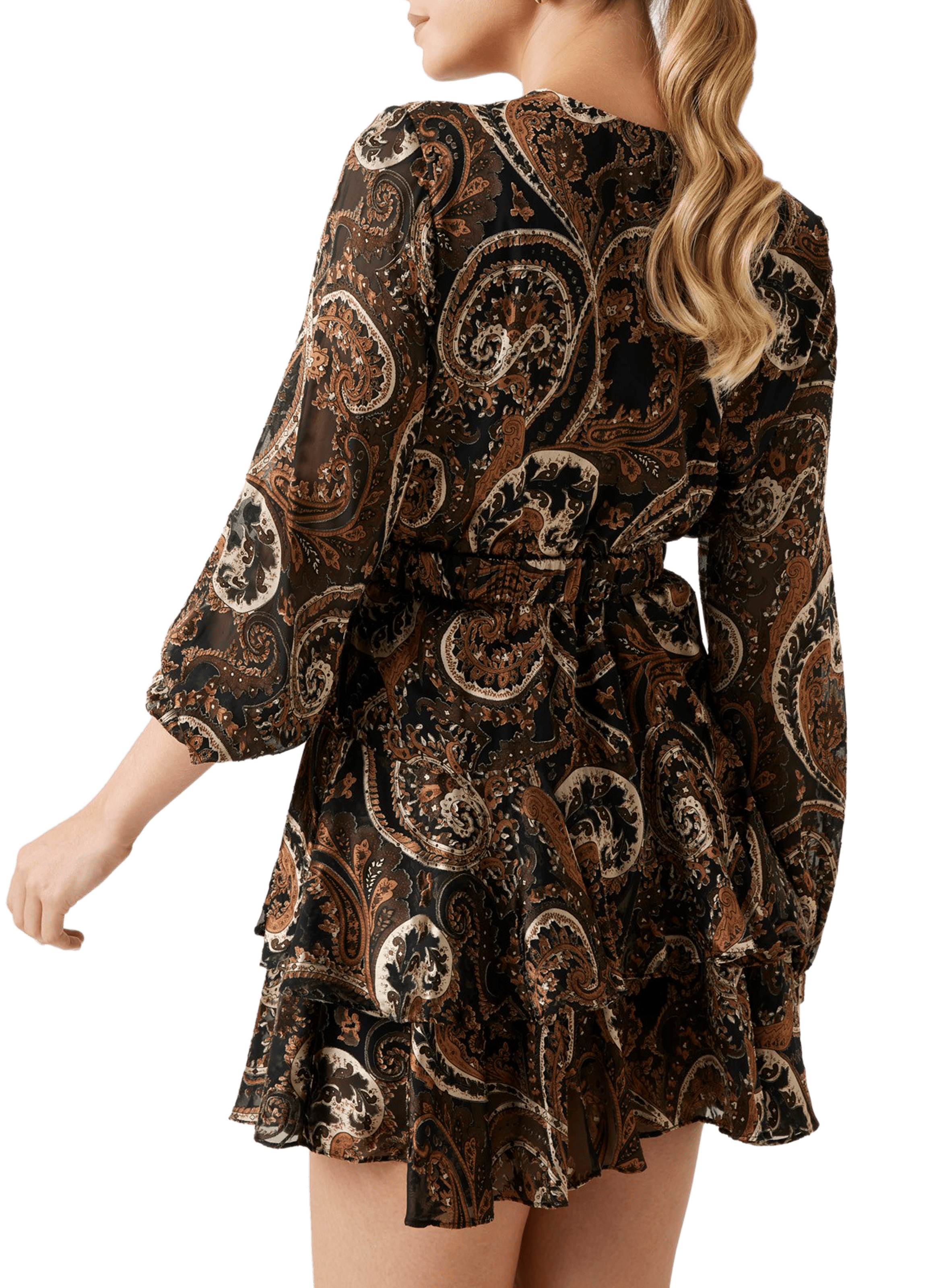 Mini skater dress GUESS Multicolour