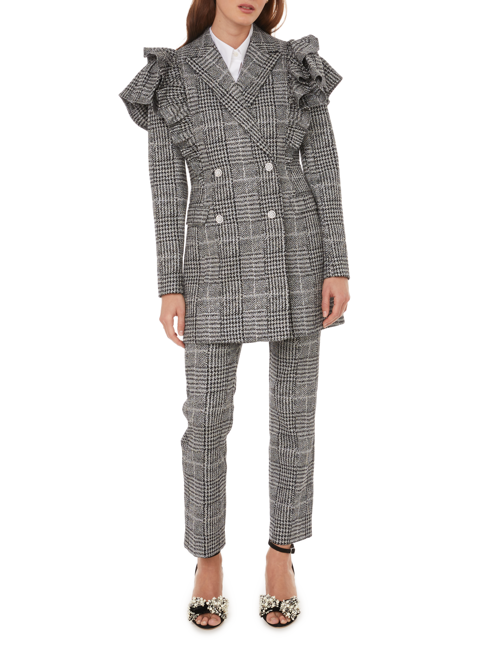 Koba cotton-blend blazer dress CUSTOMMADE Black