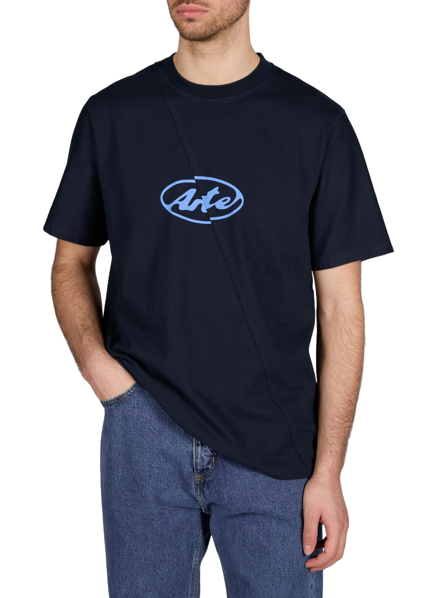 Classic Cotton T-Shirt ARTE ANTWERP Blue