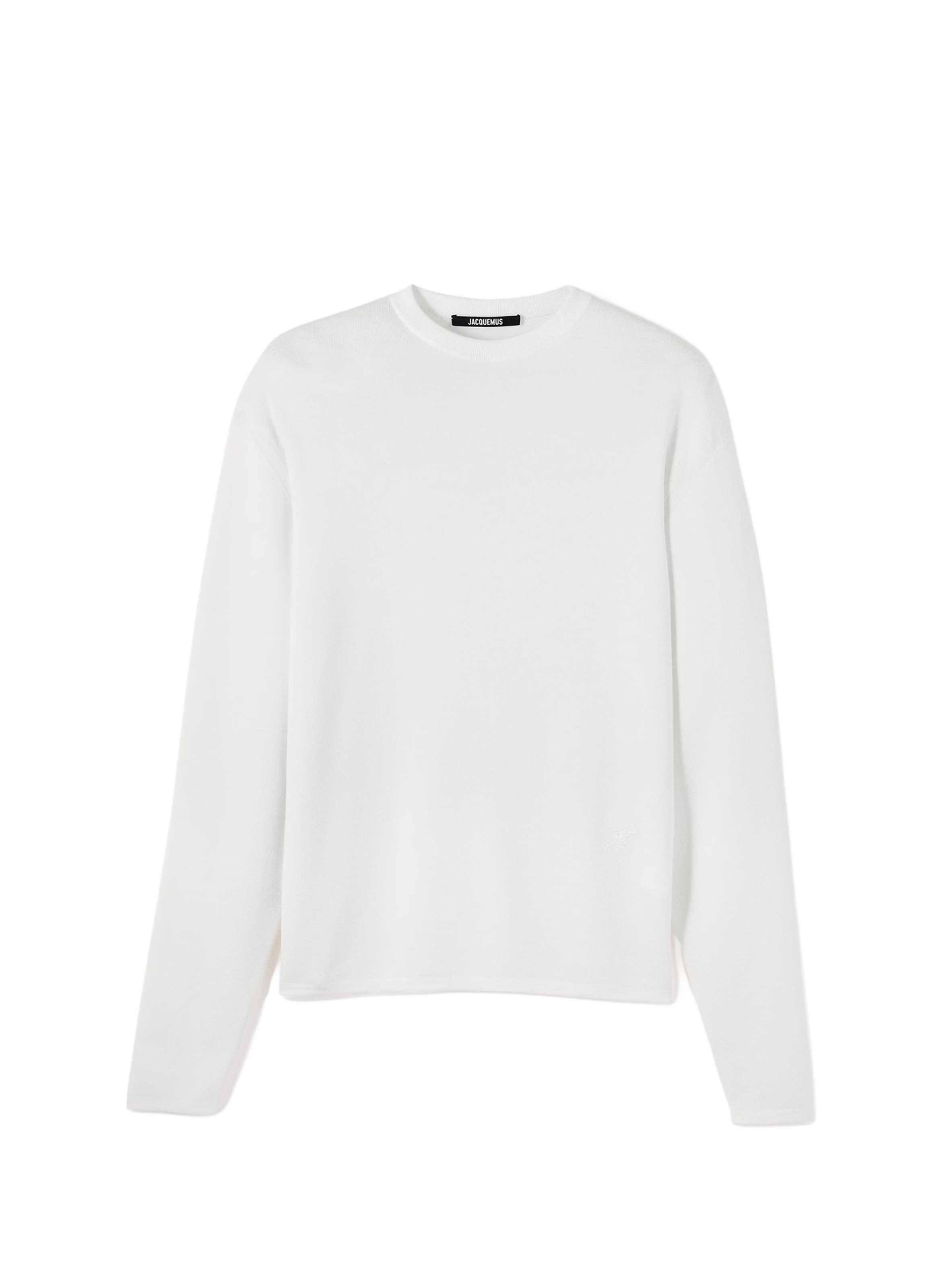 The Rosemary Knit in virgin wool and silk JACQUEMUS White