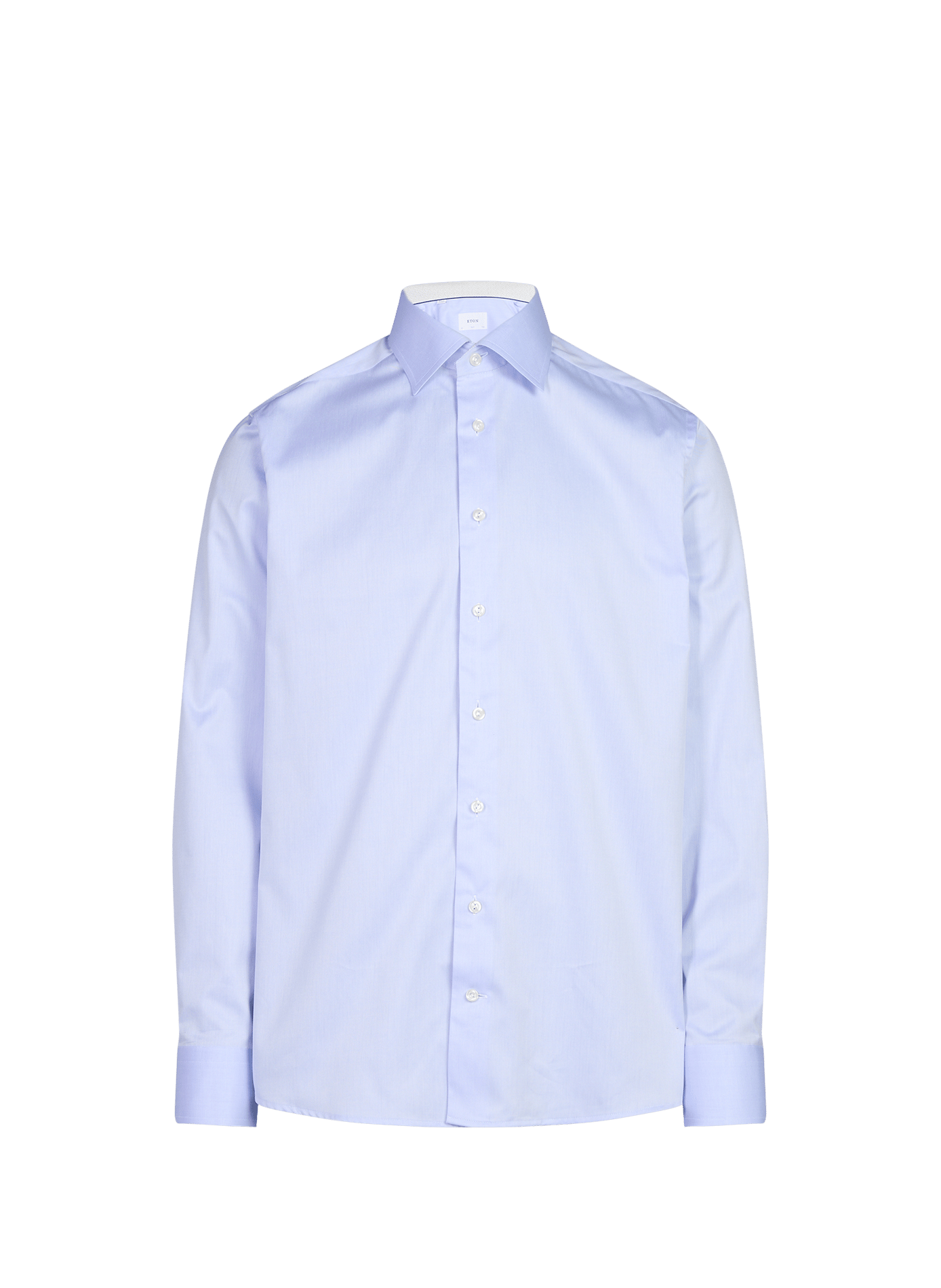 Slim-fit katoenen overhemd ETON Blauw