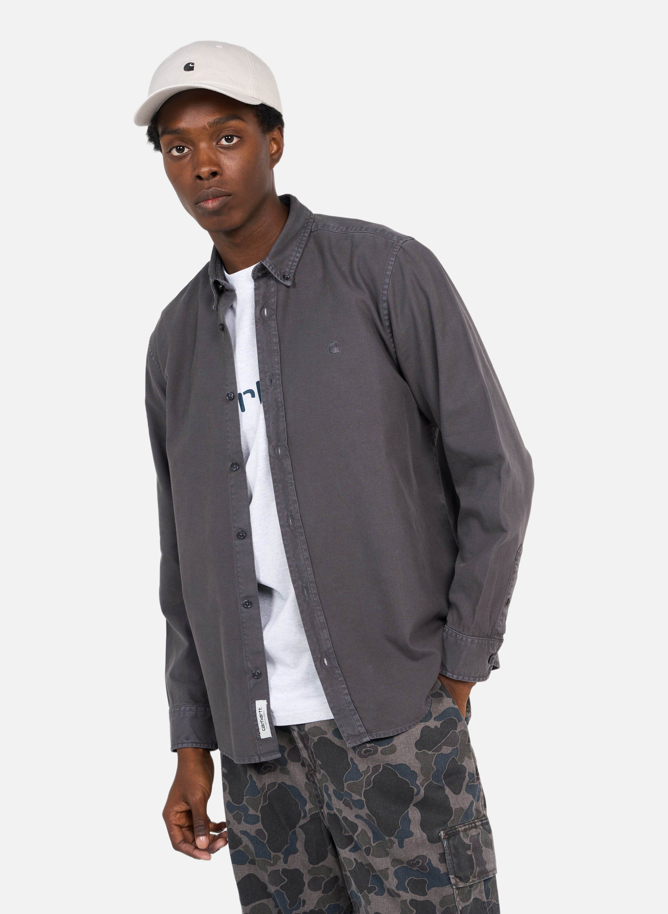 Chemise bolton CARHARTT WIP Gris