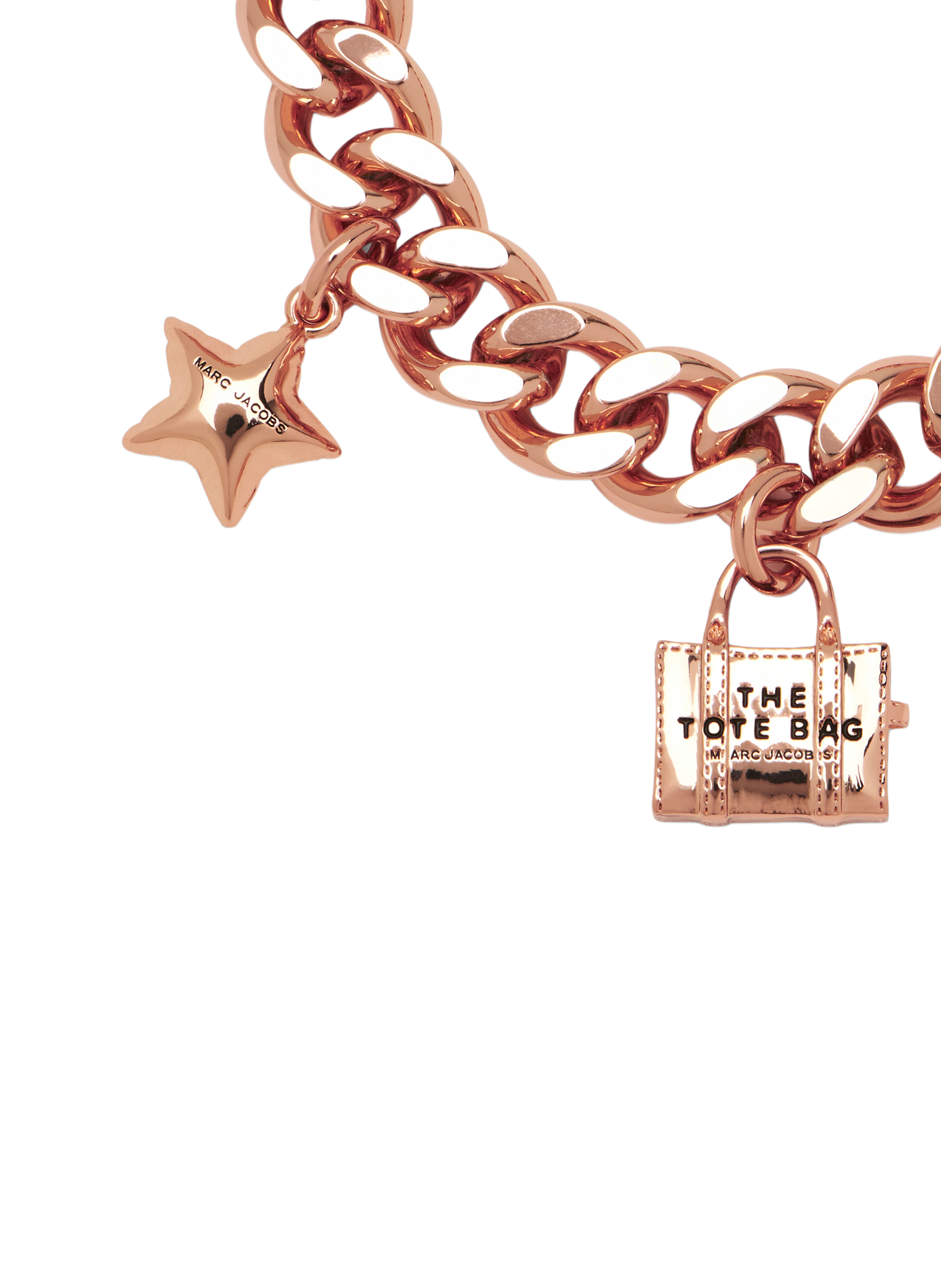Bracelet Breloque Mini Icon  MARC JACOBS Doré