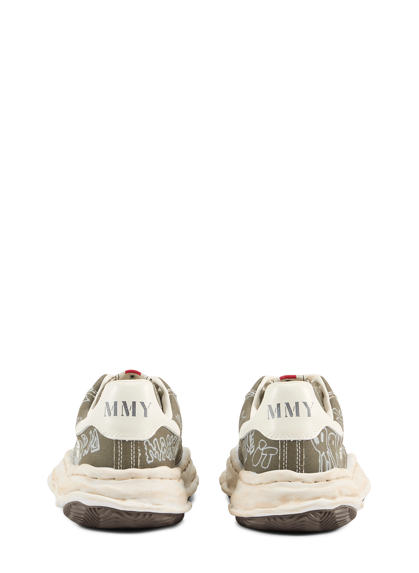 Blakey Sneakers mit Baumwollmuster | Khaki MAISON MIHARA YASUHIRO Herren