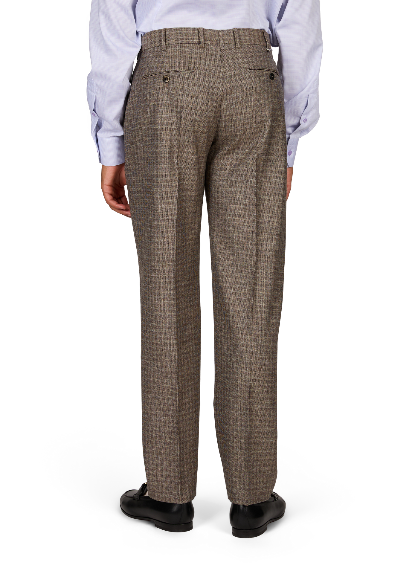Virgin wool pleated trousers PT01 Beige