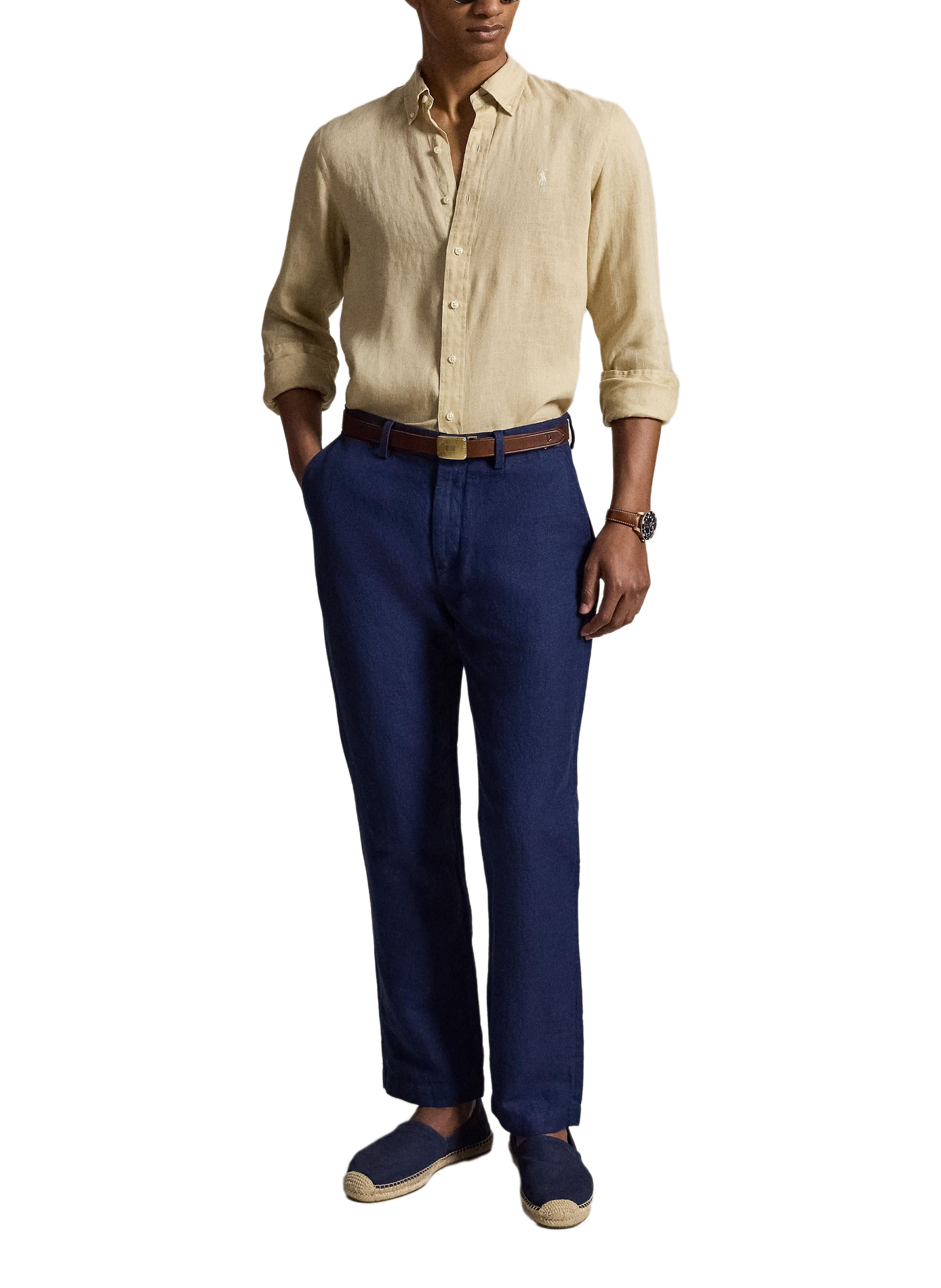 Linen shirt | Beige POLO RALPH LAUREN Men