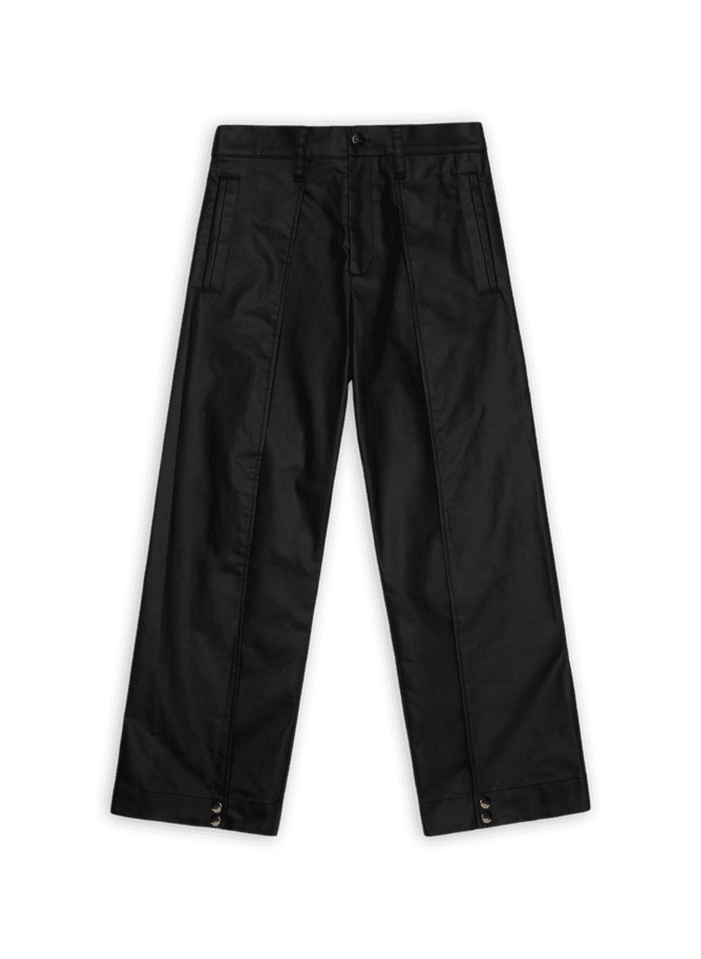 Pantalon large RAINS Noir