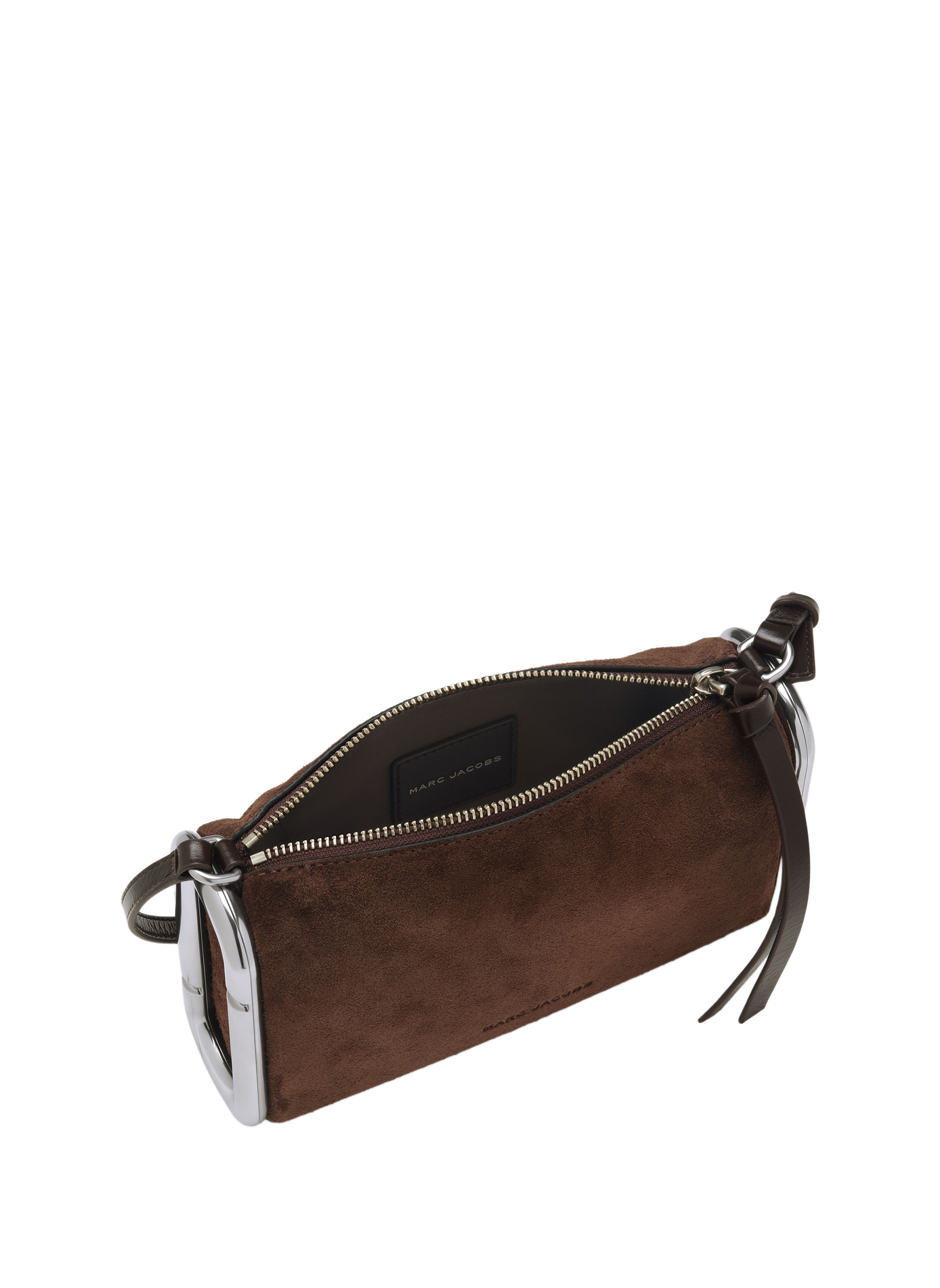 Sac épaule the Scene Small en cuir daim MARC JACOBS Marron