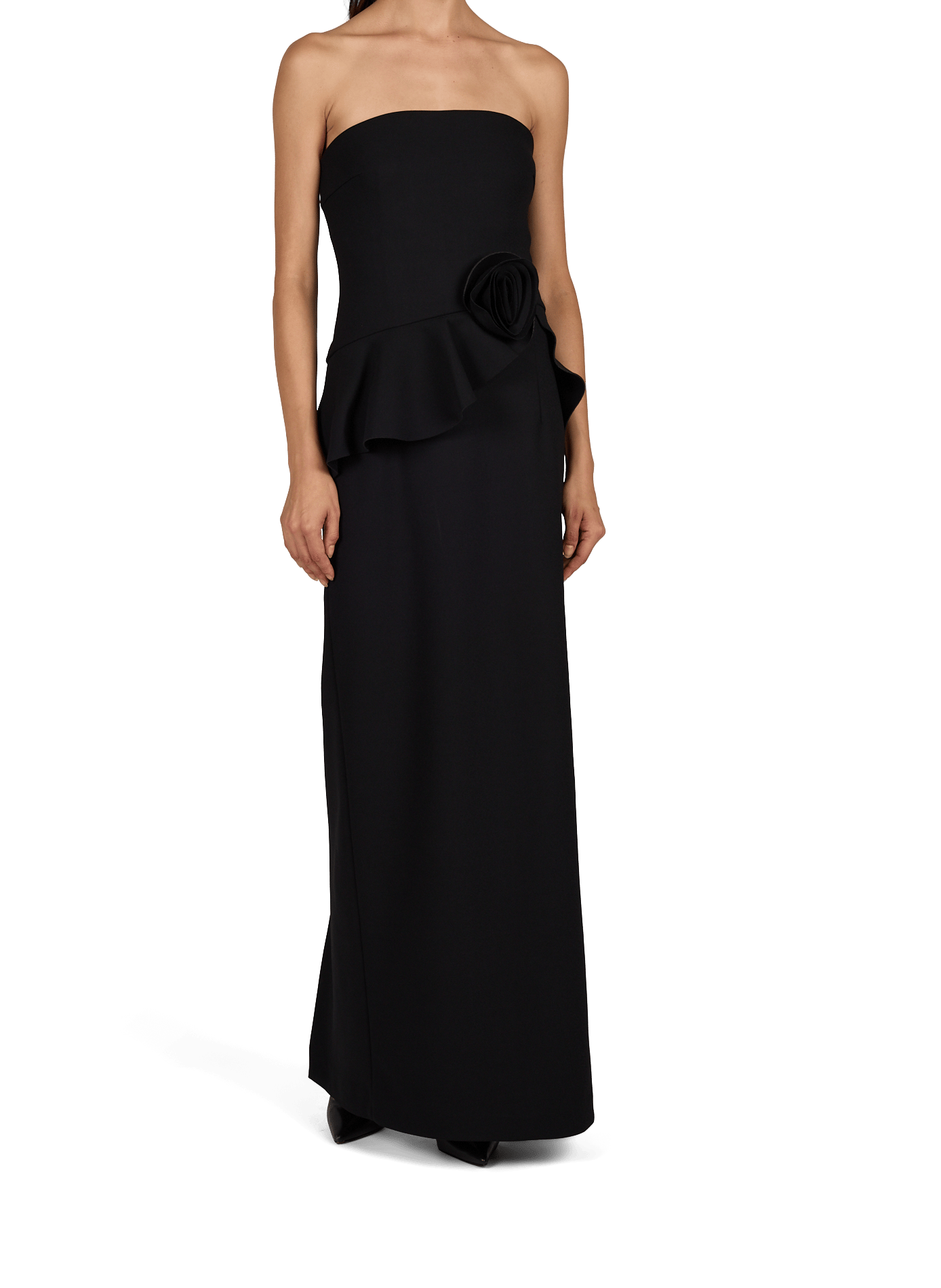 Robe longue ROTATE Noir