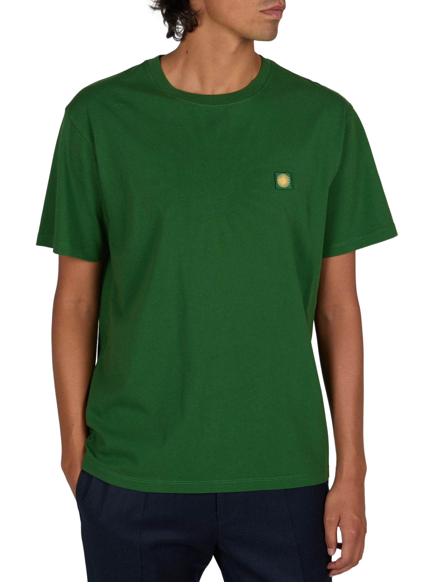 Round neck T-shirt THINKING MU Green