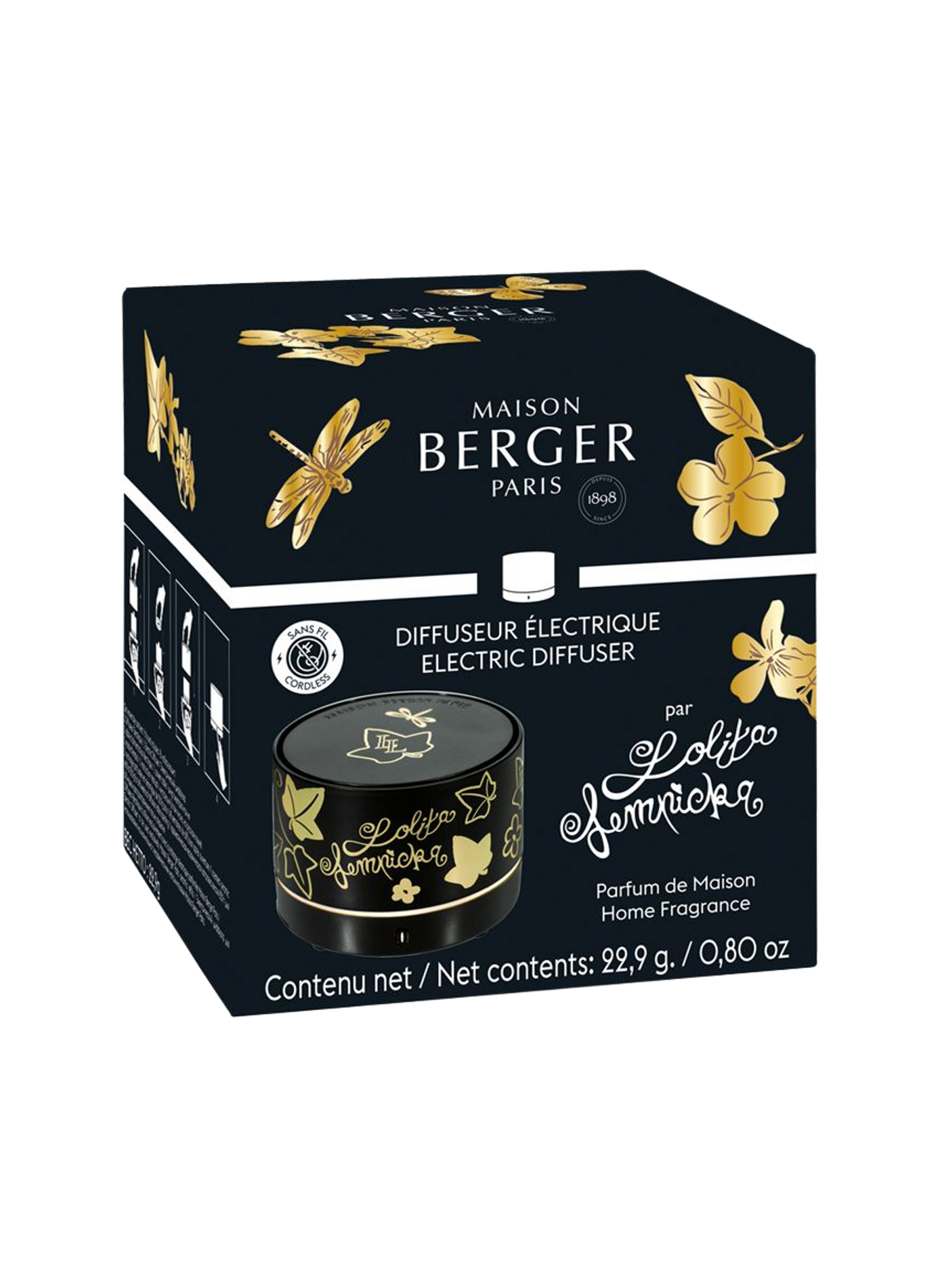 Electric fragrance diffuser BERGER Black