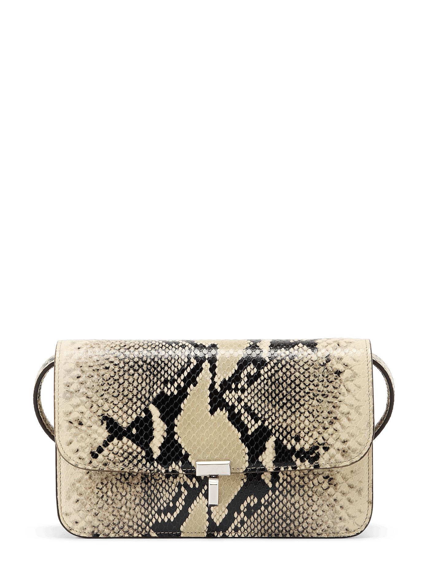 Sac à bandoulière texturé en cuir TOTEME Mehrfarbig