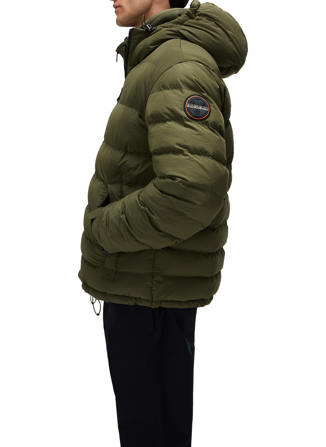 Gepolsterte Jacke mit Kapuze NAPAPIJRI Khaki