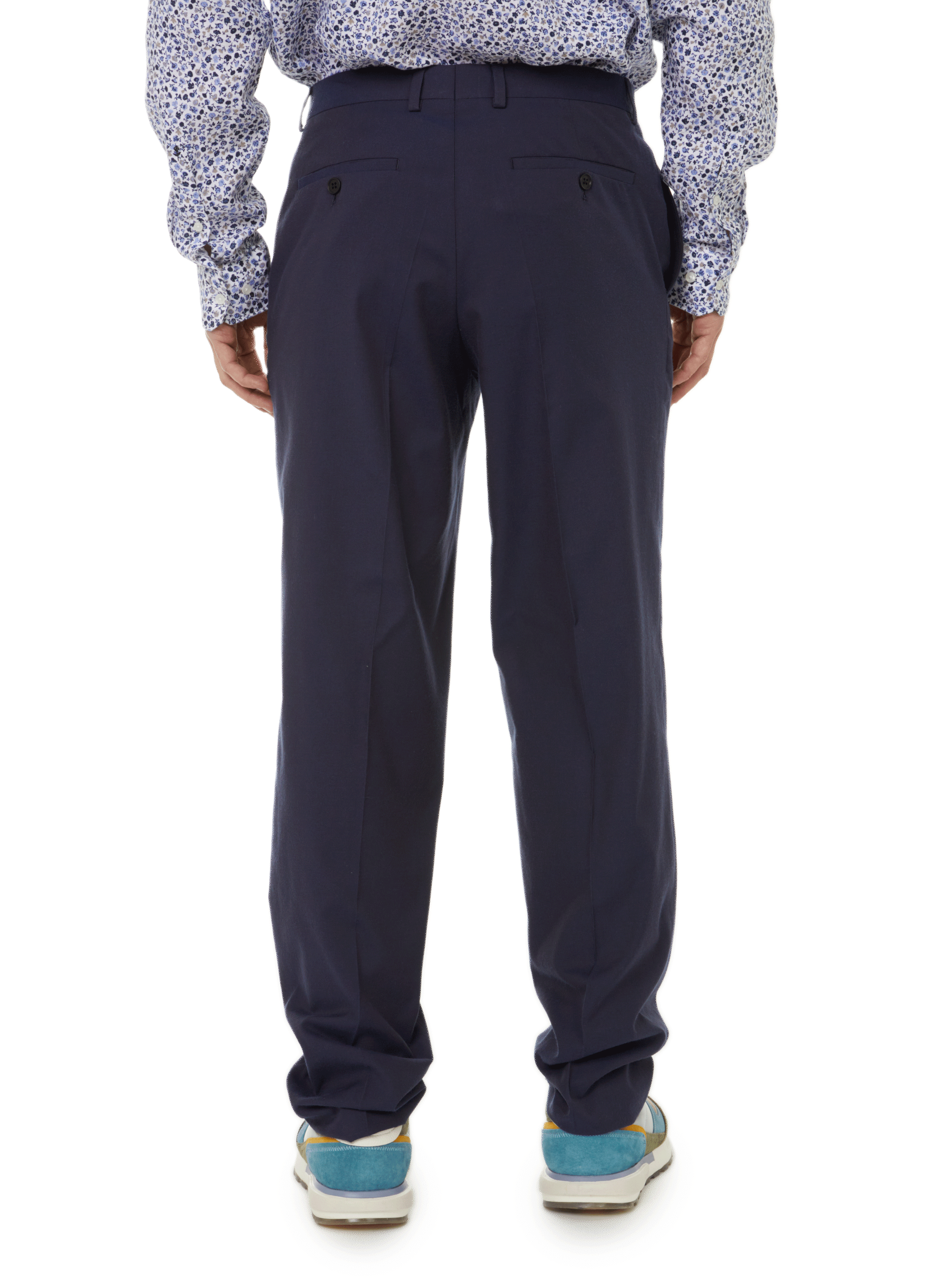 Prepster cotton trousers SAISON 1865 Blue