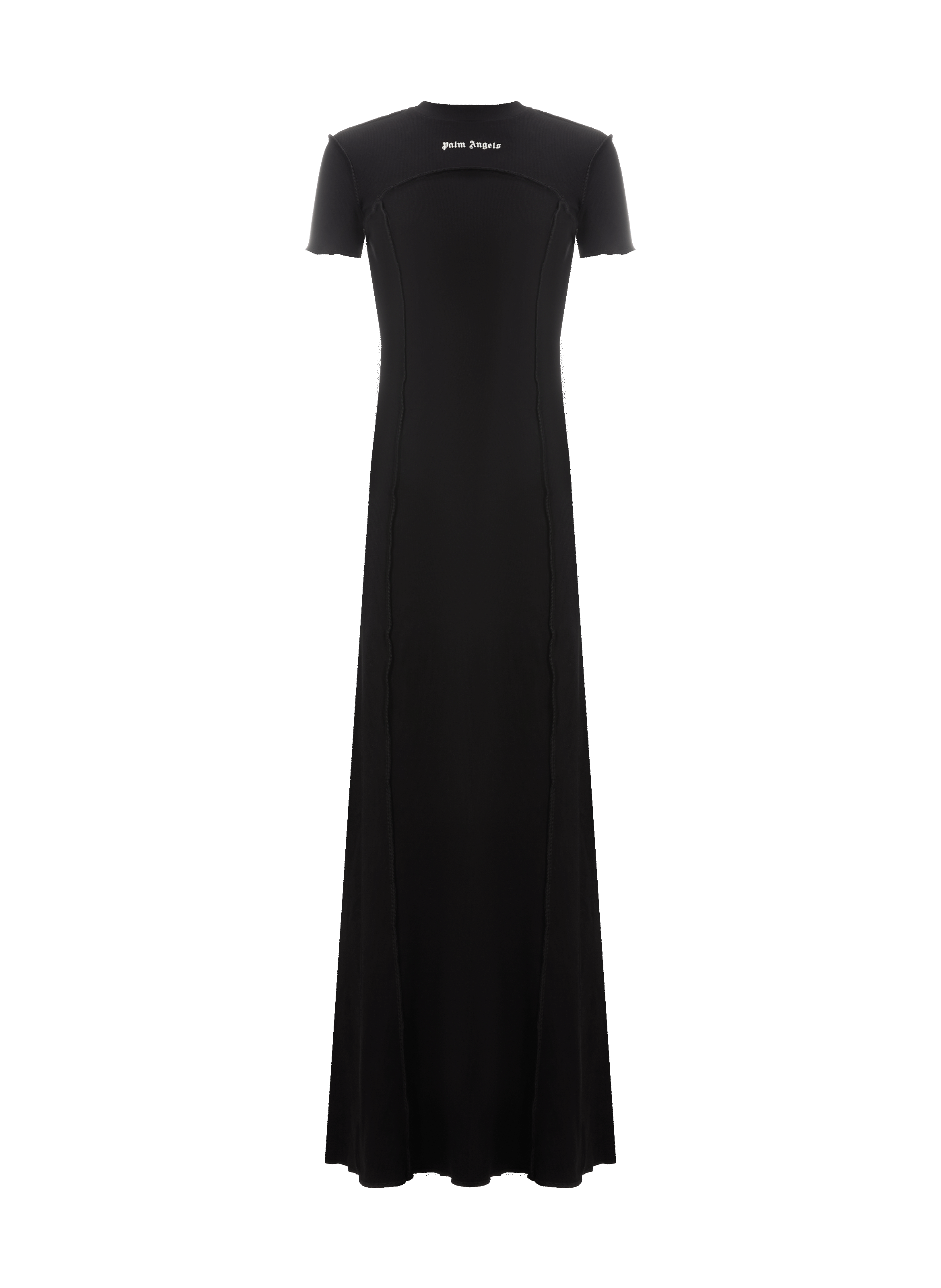 Robe longue en coton  Noir