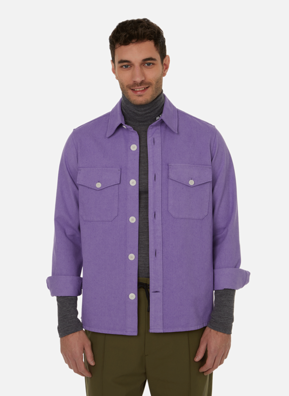 EDITIONS 102 Cotton shirt  Purple