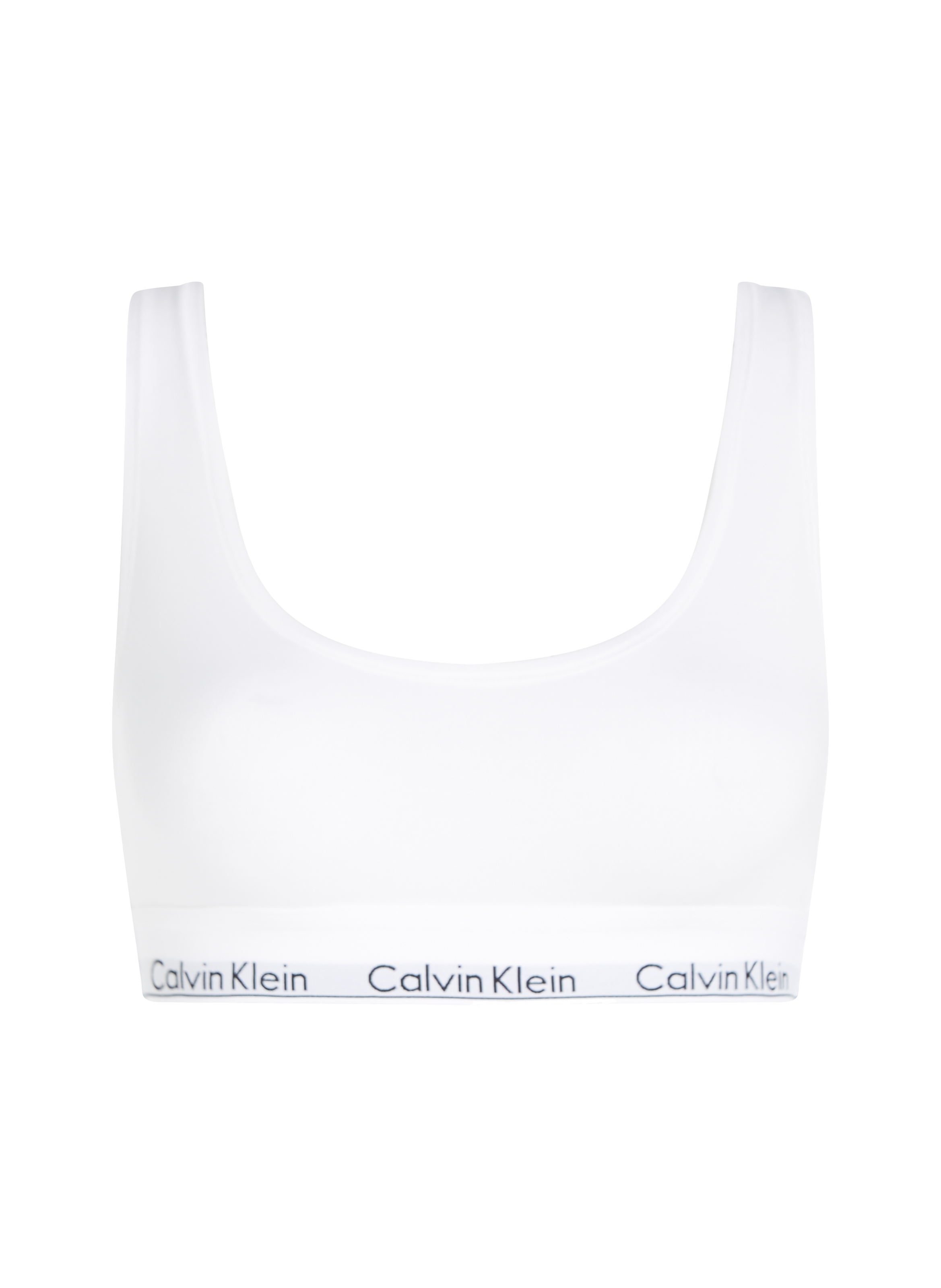 Brassière en coton  CALVIN KLEIN Blanc