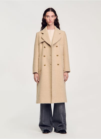 Collection Manteaux Sandro Femme. Printemps