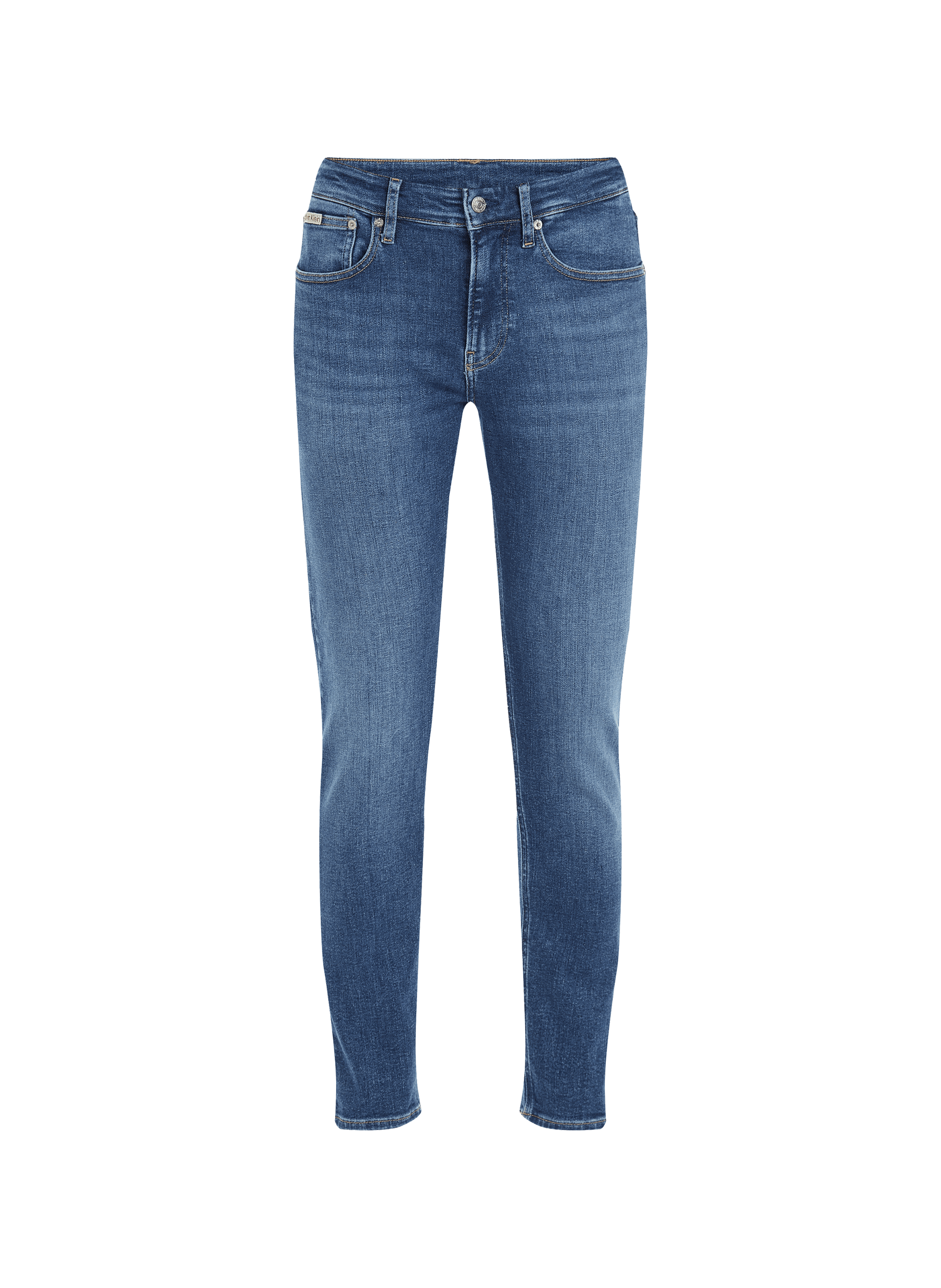 Cotton T-shirt CALVIN KLEIN Blue