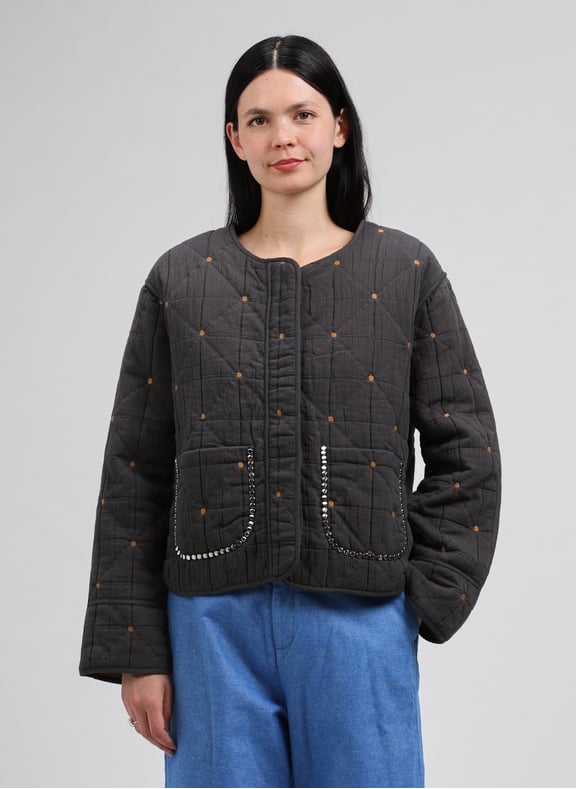 Quilted jacket Vahala Multicolour by LEON & HARPER LEON & HARPER Quilted jacket Vahala Multicolour