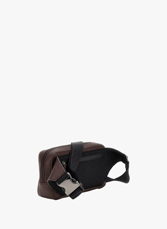 Grained waist bag | Brown by GUESS Grained waist bag Brown