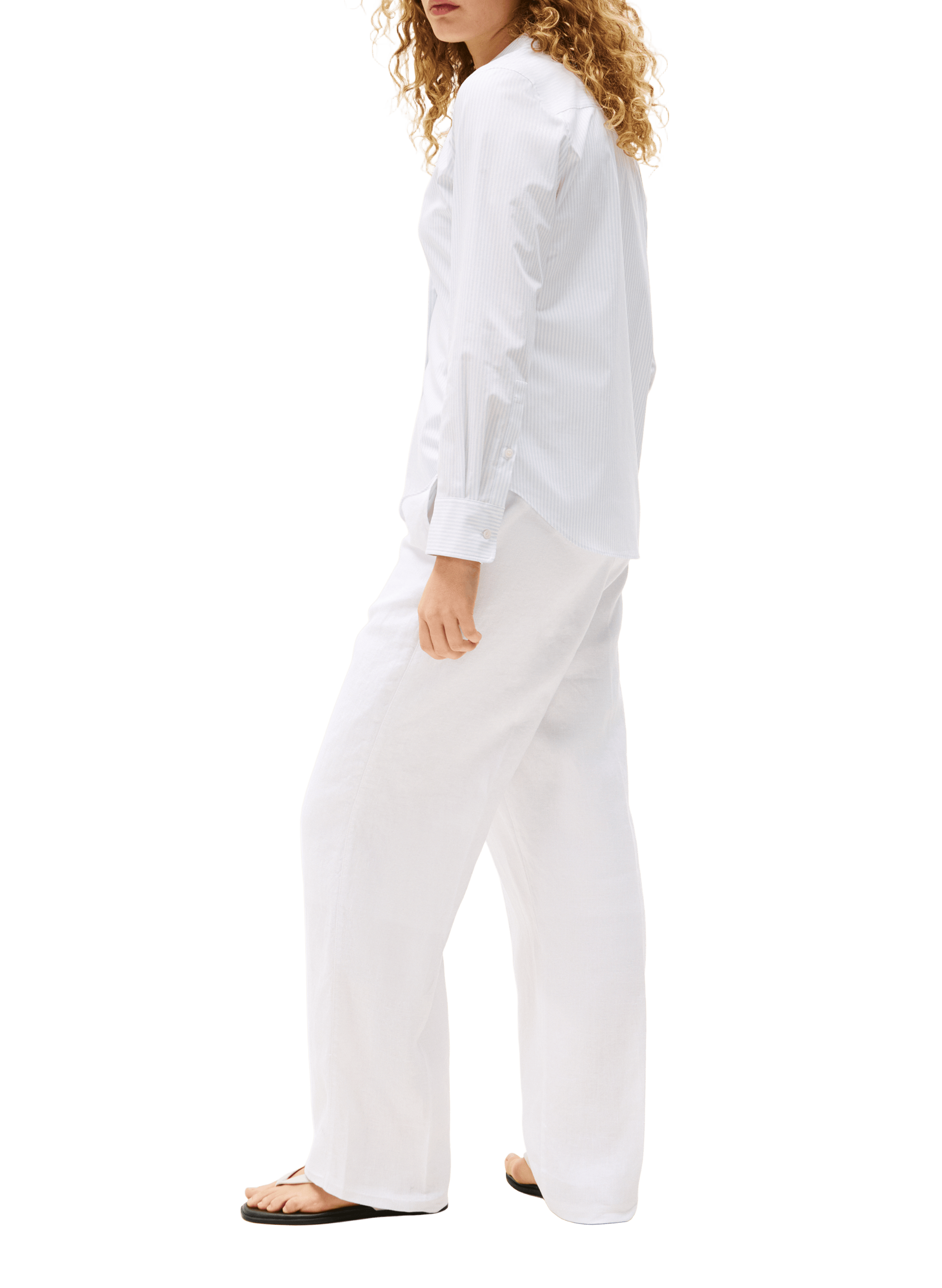 Chemise en coton TOMMY HILFIGER Bleu