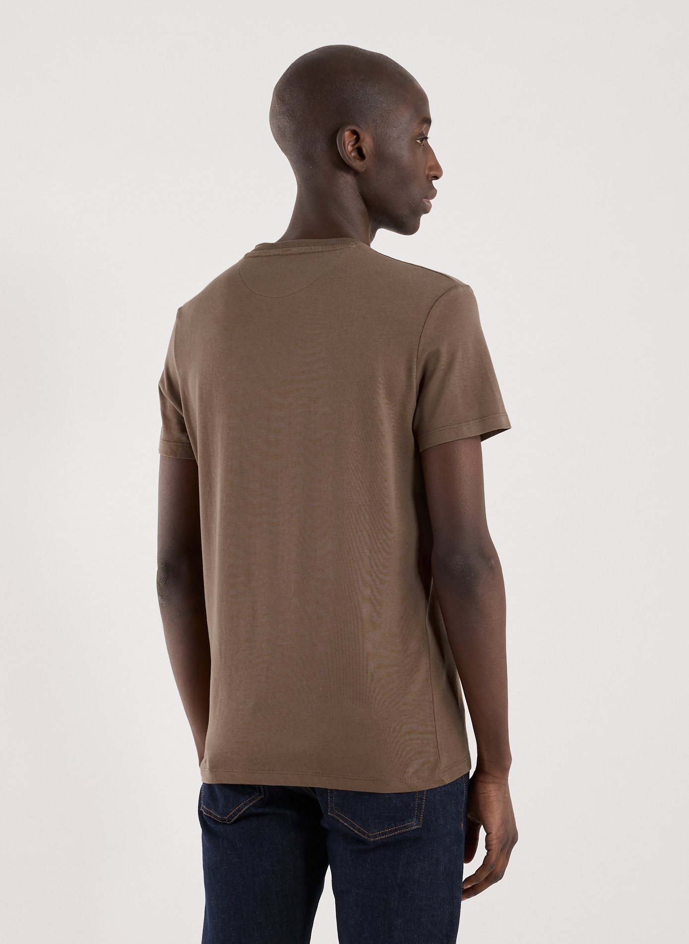 Classic Cotton T-Shirt TIMBERLAND Brown