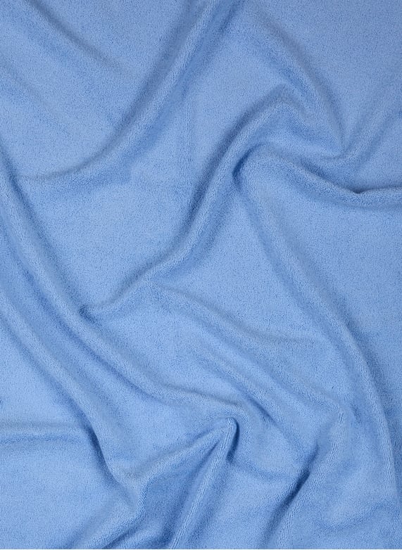 Serviette invité en coton biologique | Bleu by AU PRINTEMPS PARIS Serviette invité en coton biologique Bleu