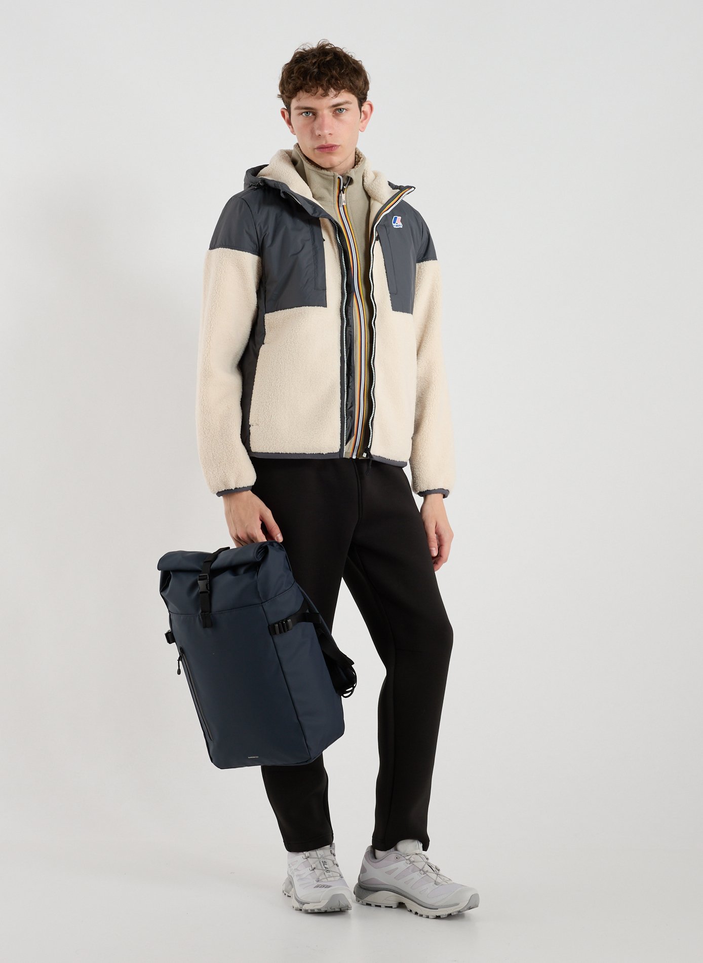 Orsetto fleece jacket K-WAY Grey