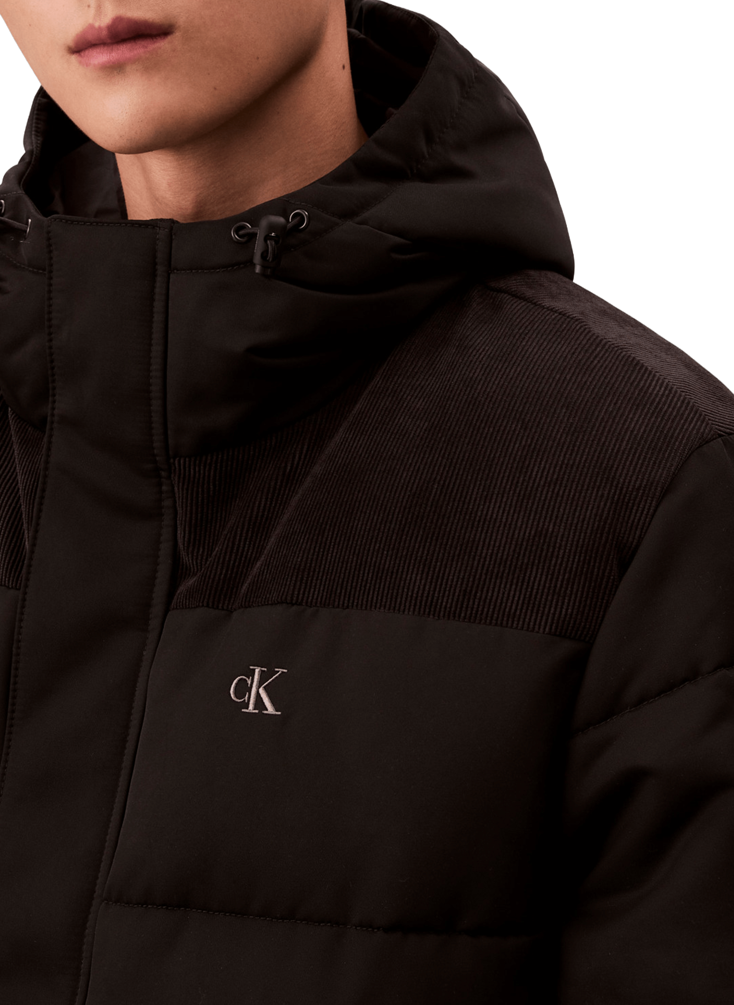 Hooded Jacket CALVIN KLEIN Black