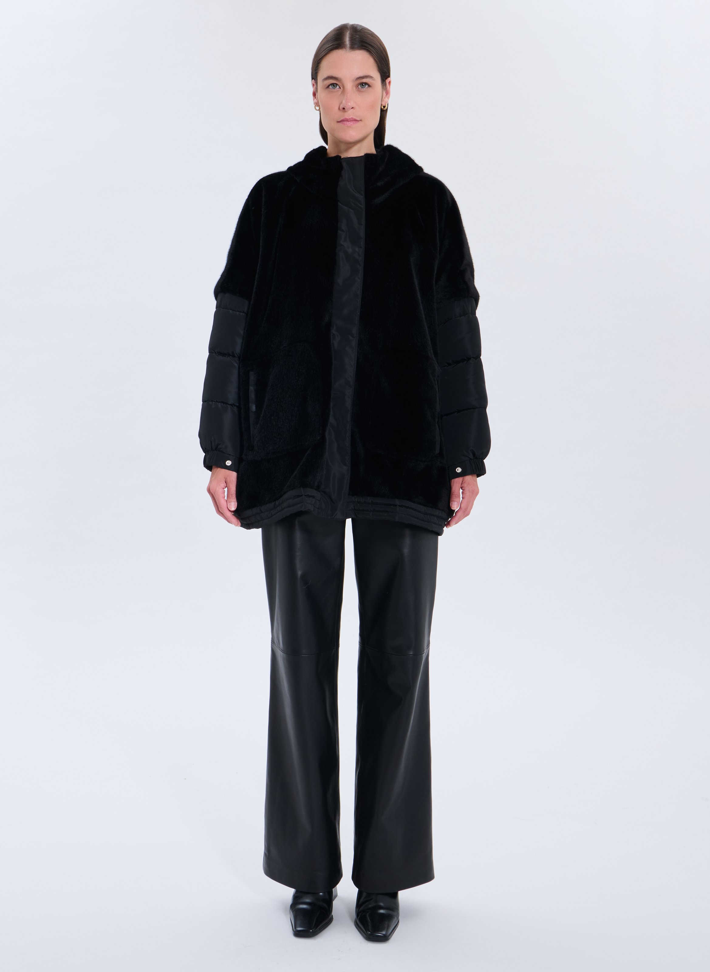 Manteau  marjolaine ZAPA Noir