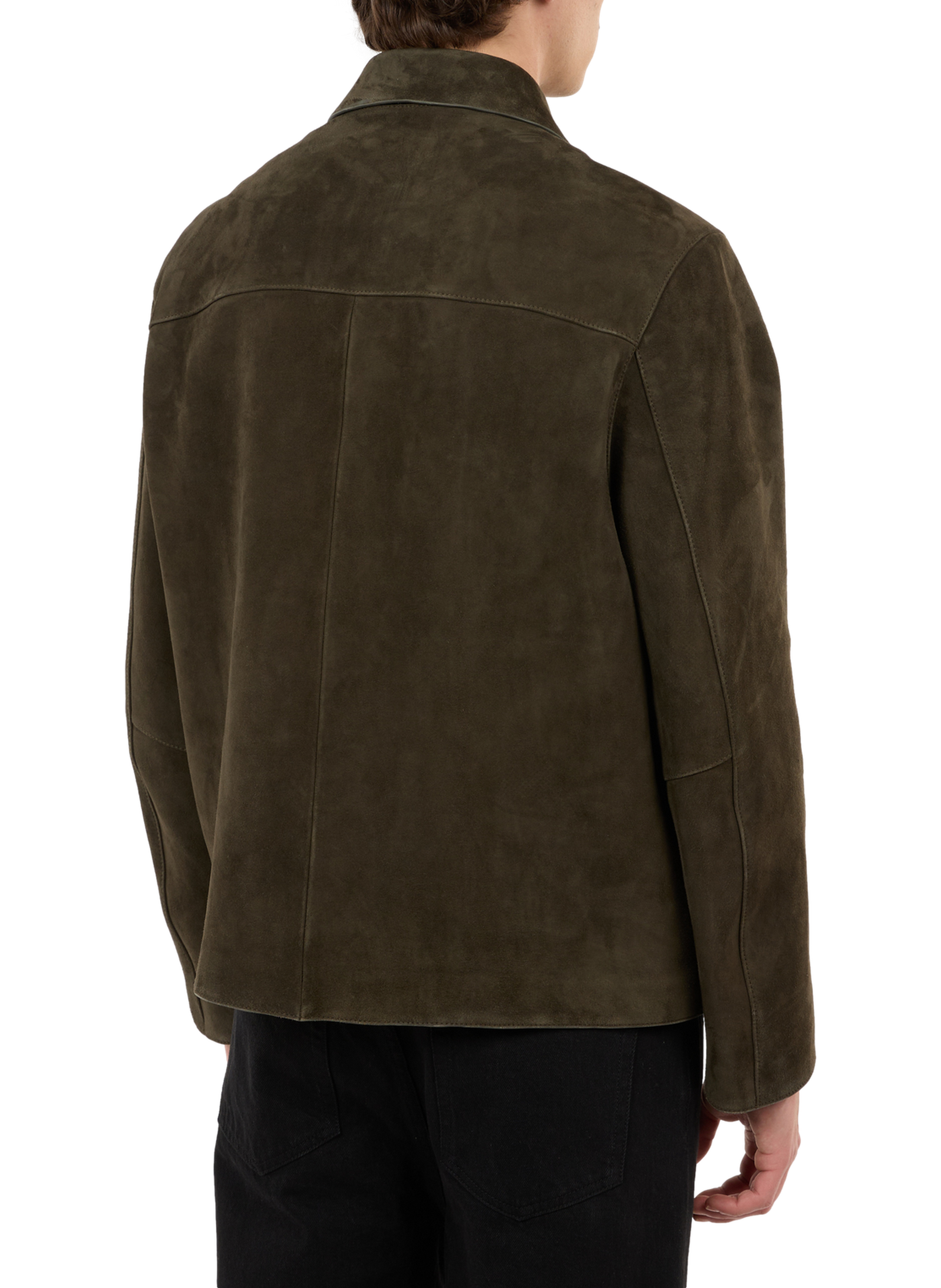 Berlu suede jacket SAISON 1865 Khaki