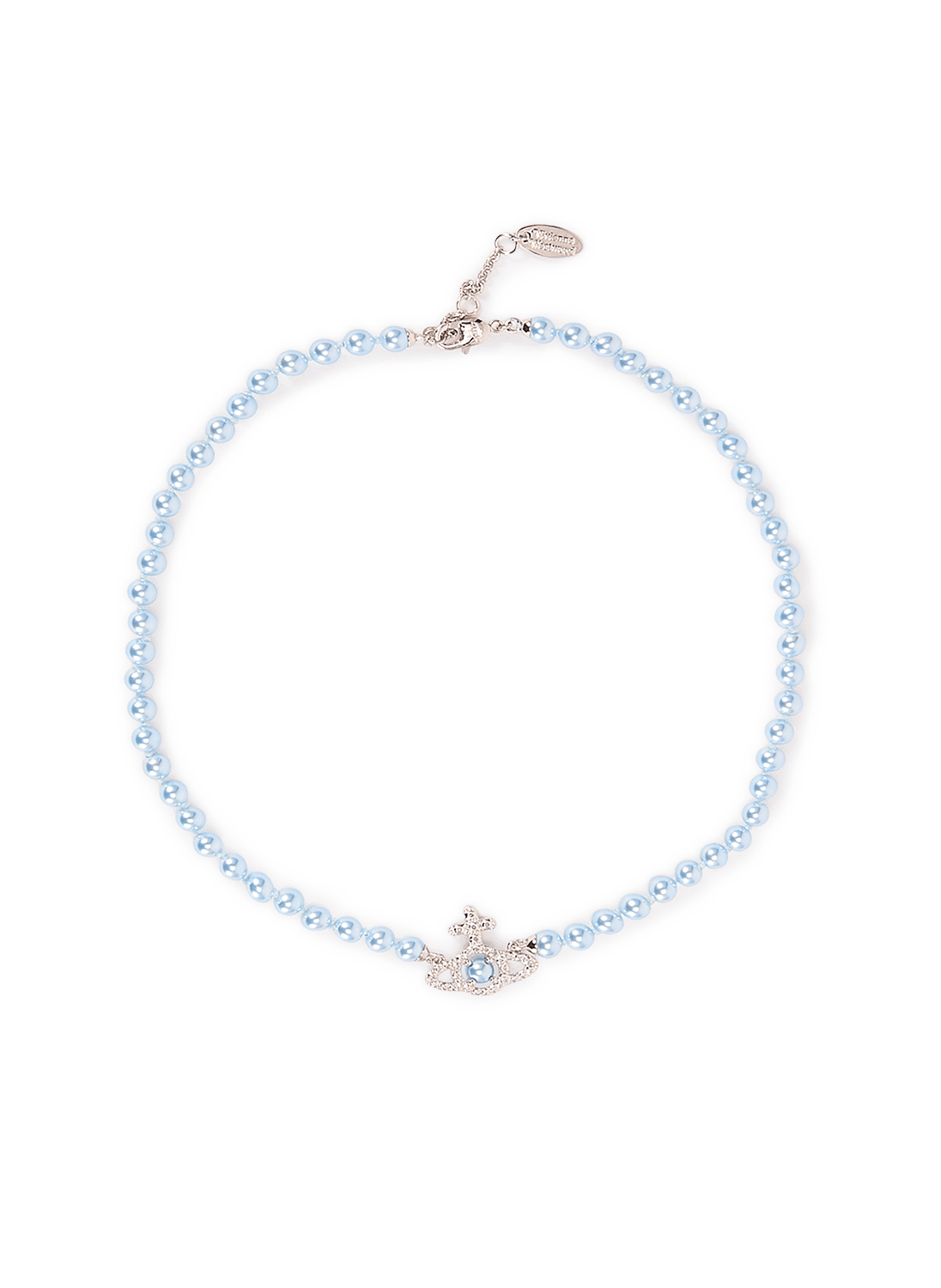 Pearl necklace VIVIENNE WESTWOOD Blue