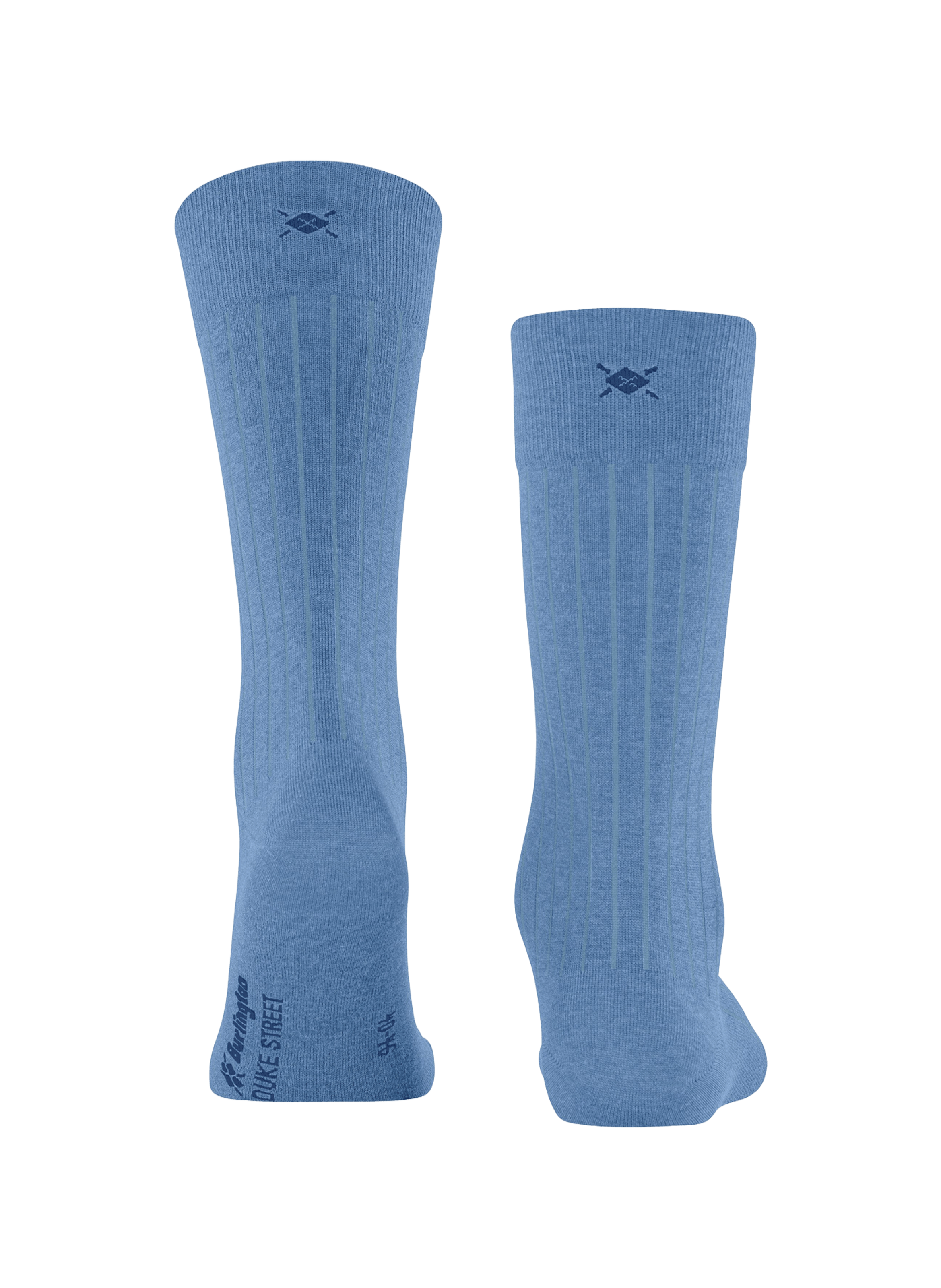 Calcetines altos de algodón mezclado BURLINGTON Azul