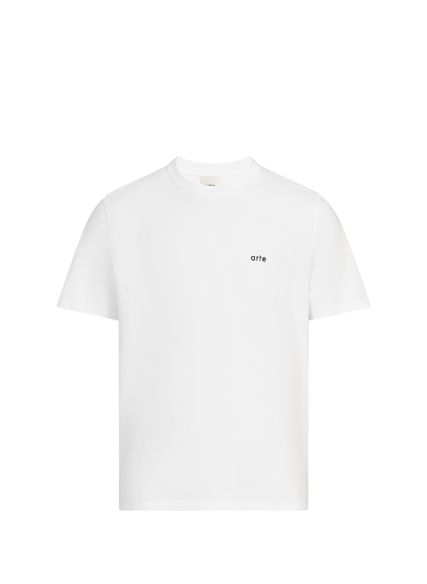 Straight printed cotton T-shirt ARTE ANTWERP White