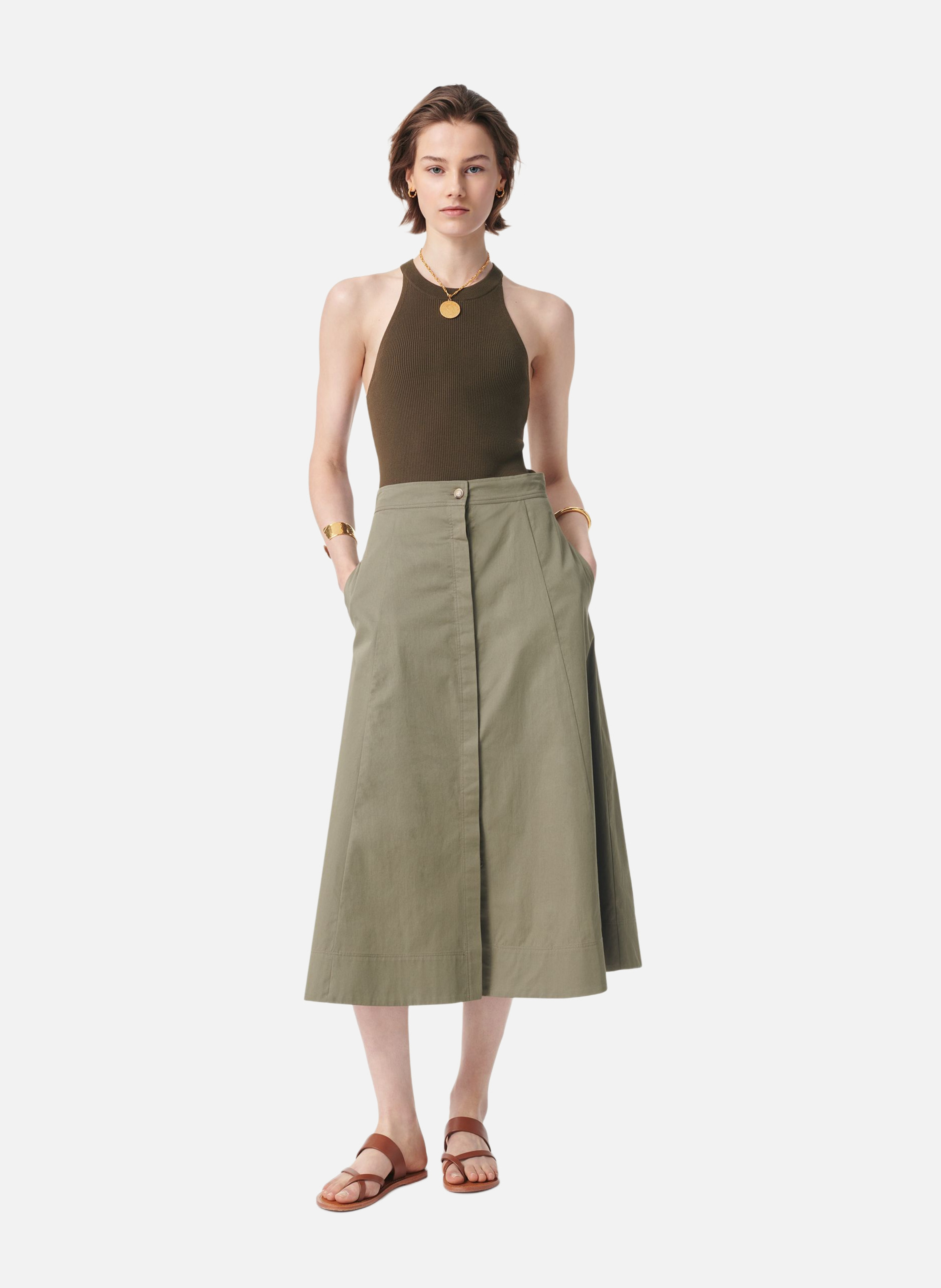 Jupe giada VANESSA BRUNO Vert