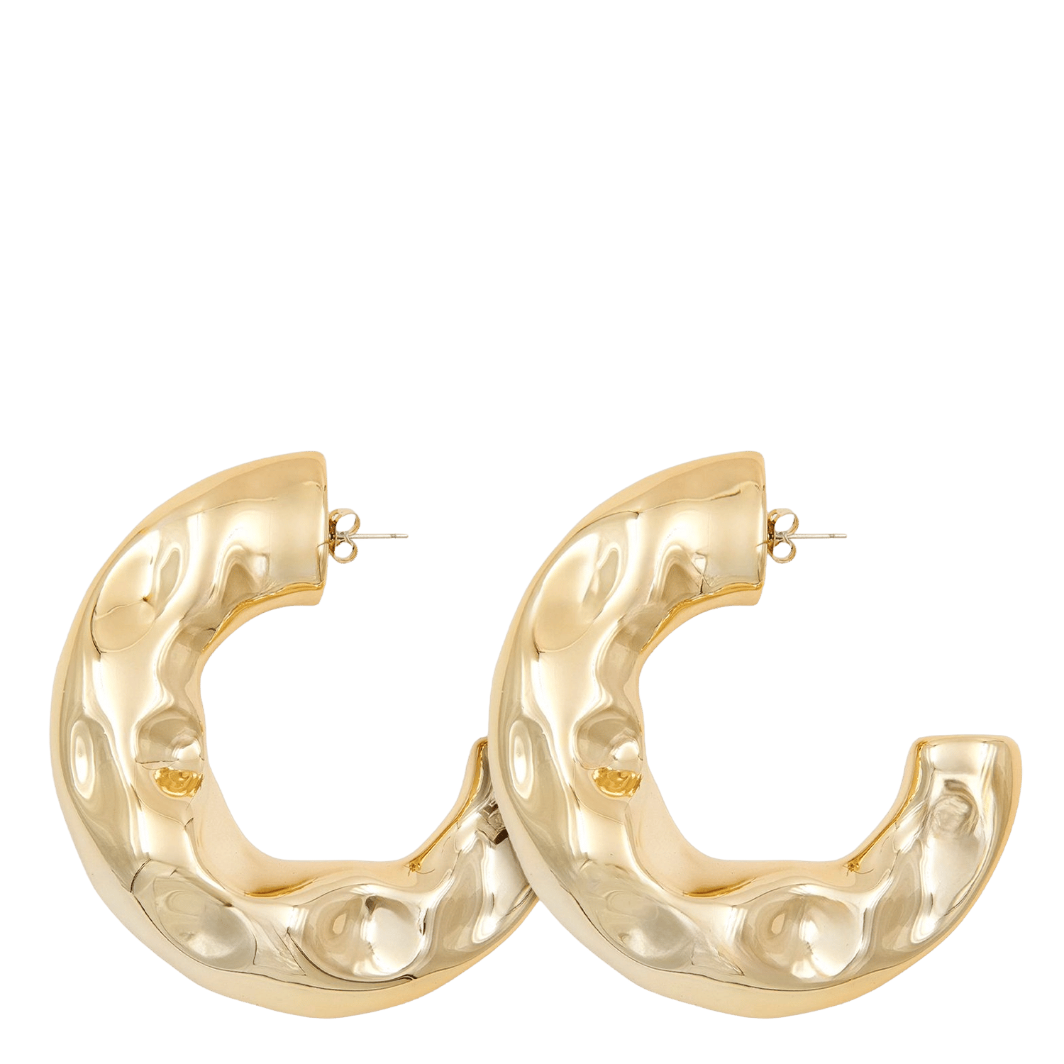 Boucles d'oreilles anneaux jistavit ESSENTIEL ANTWERP Doré