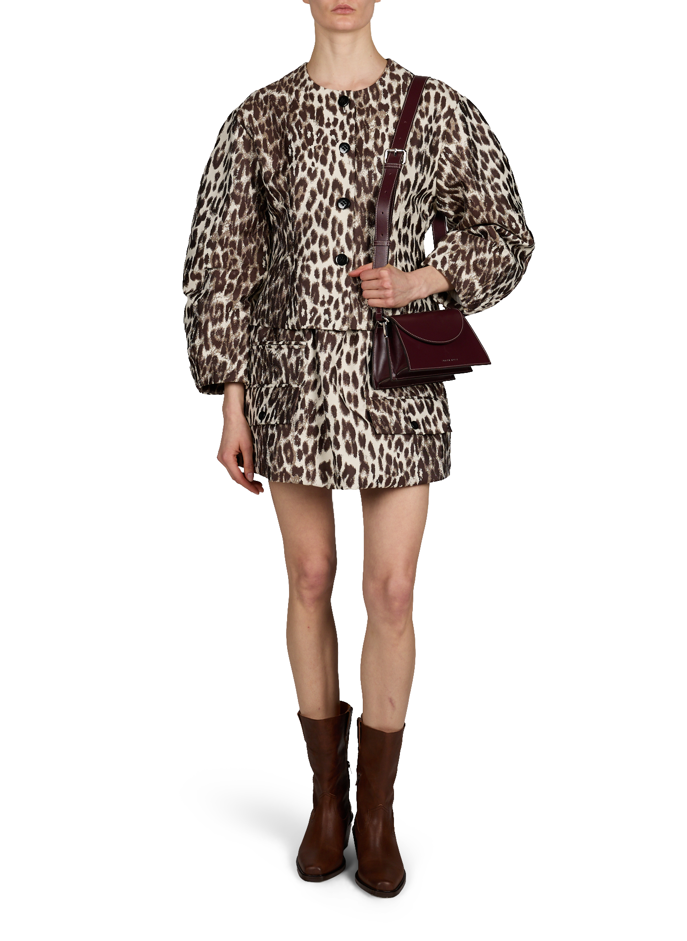 Bottes mi-hautes Féroce en cuir SAISON 1865 Marron